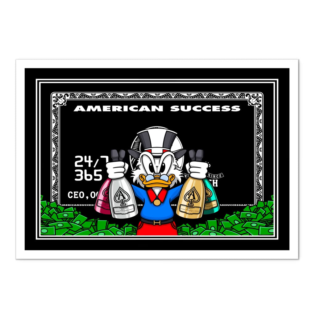 Scrooge Amex - Art Print