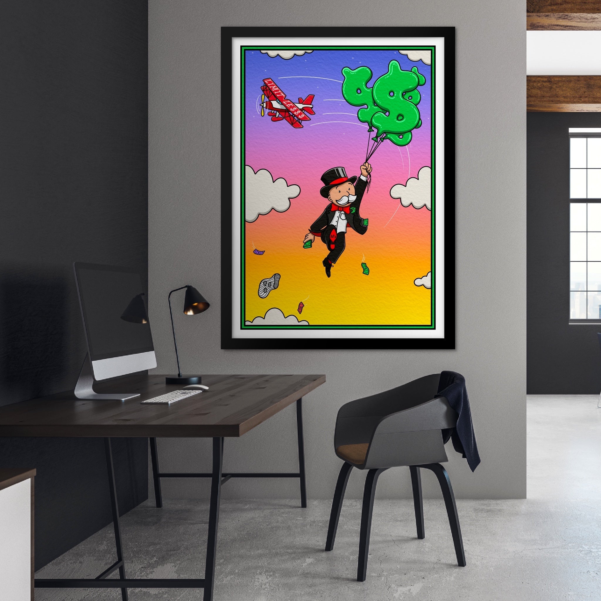 Limitless 001  Art Print