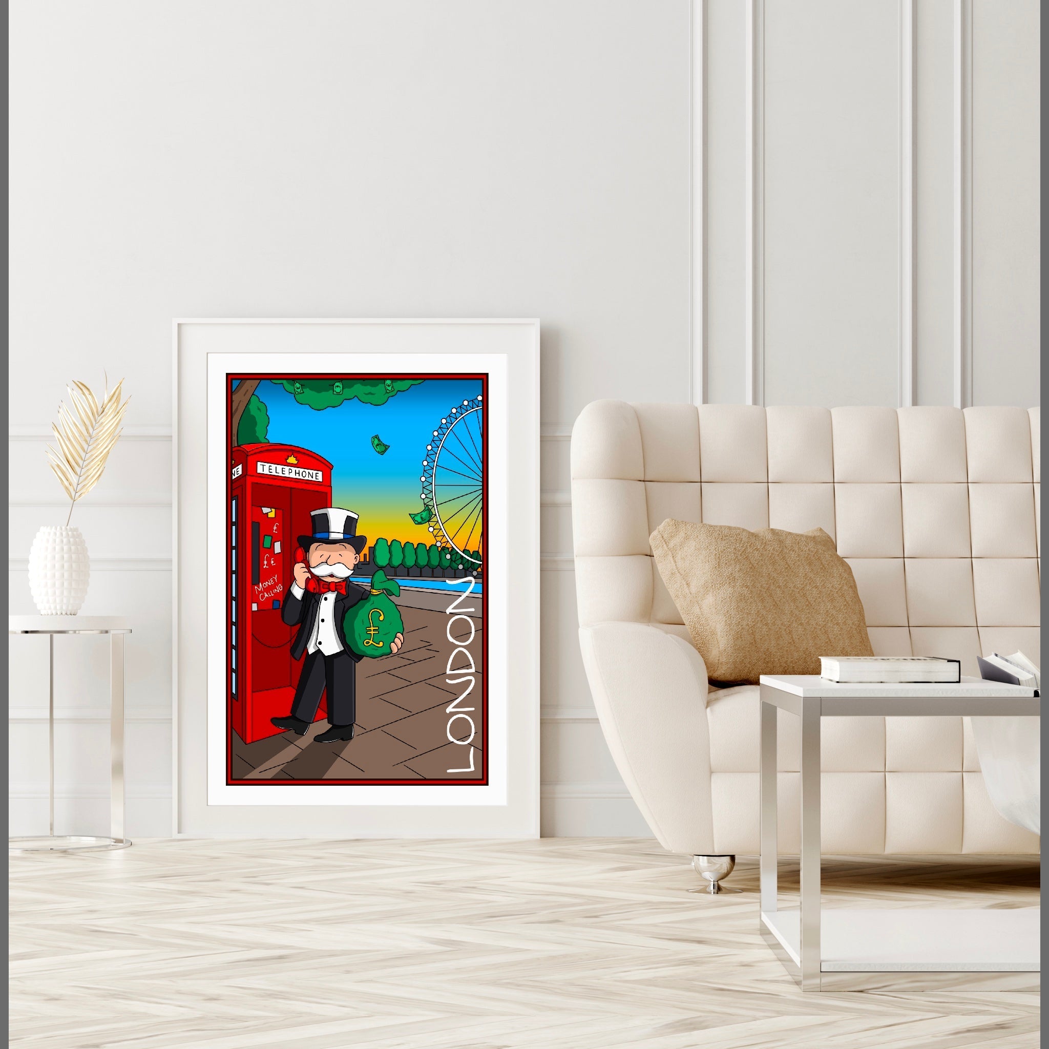 London Monop Art Print