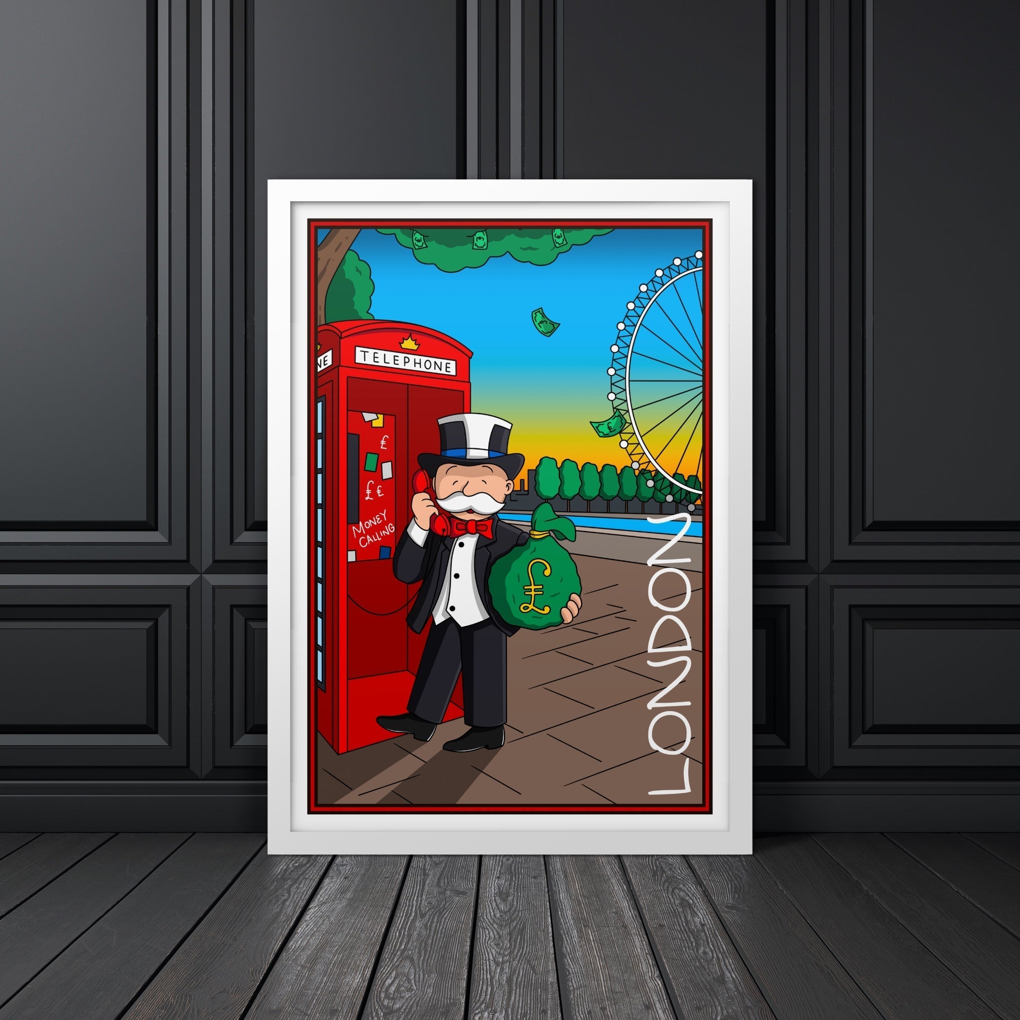 London Monop Art Print