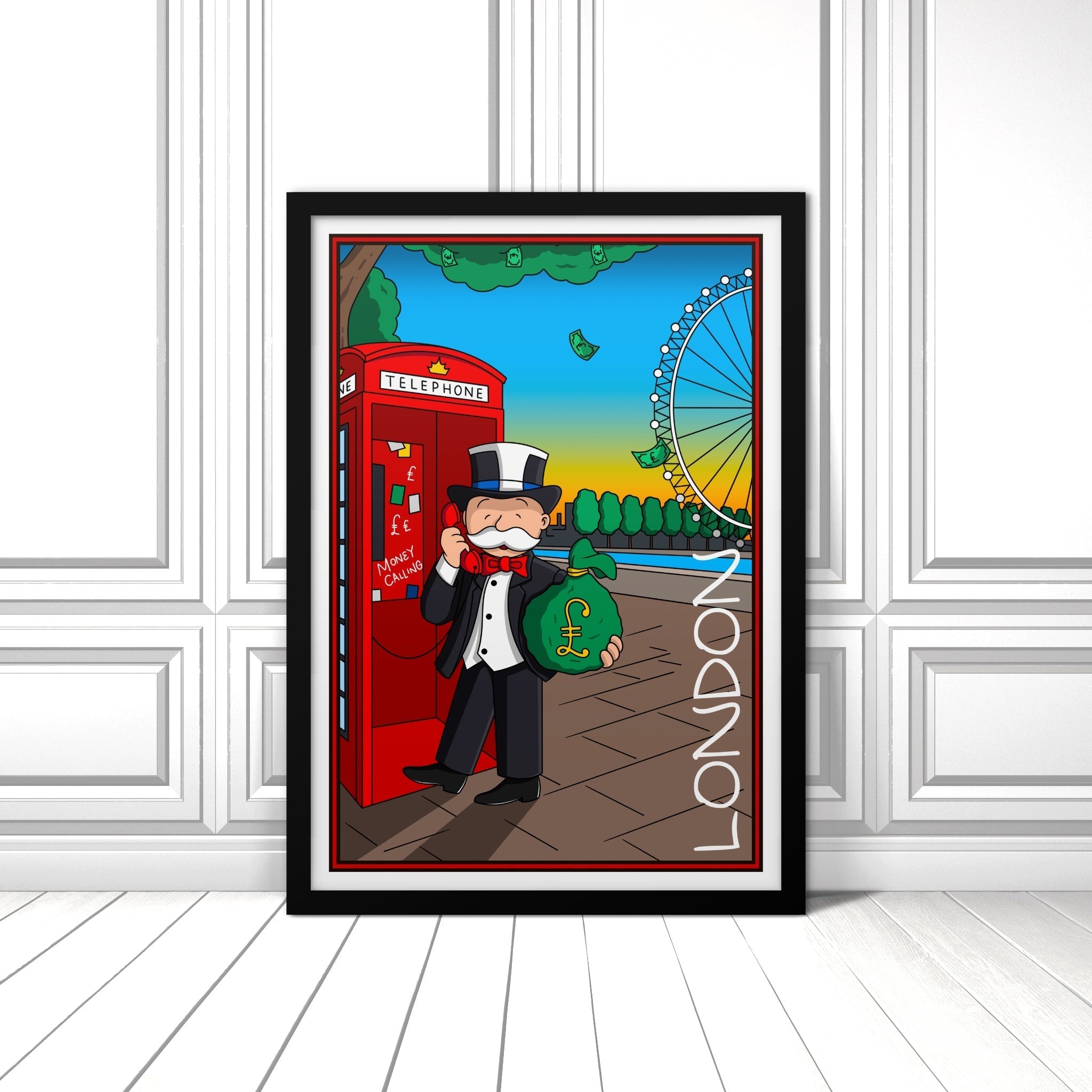 London Monop Art Print