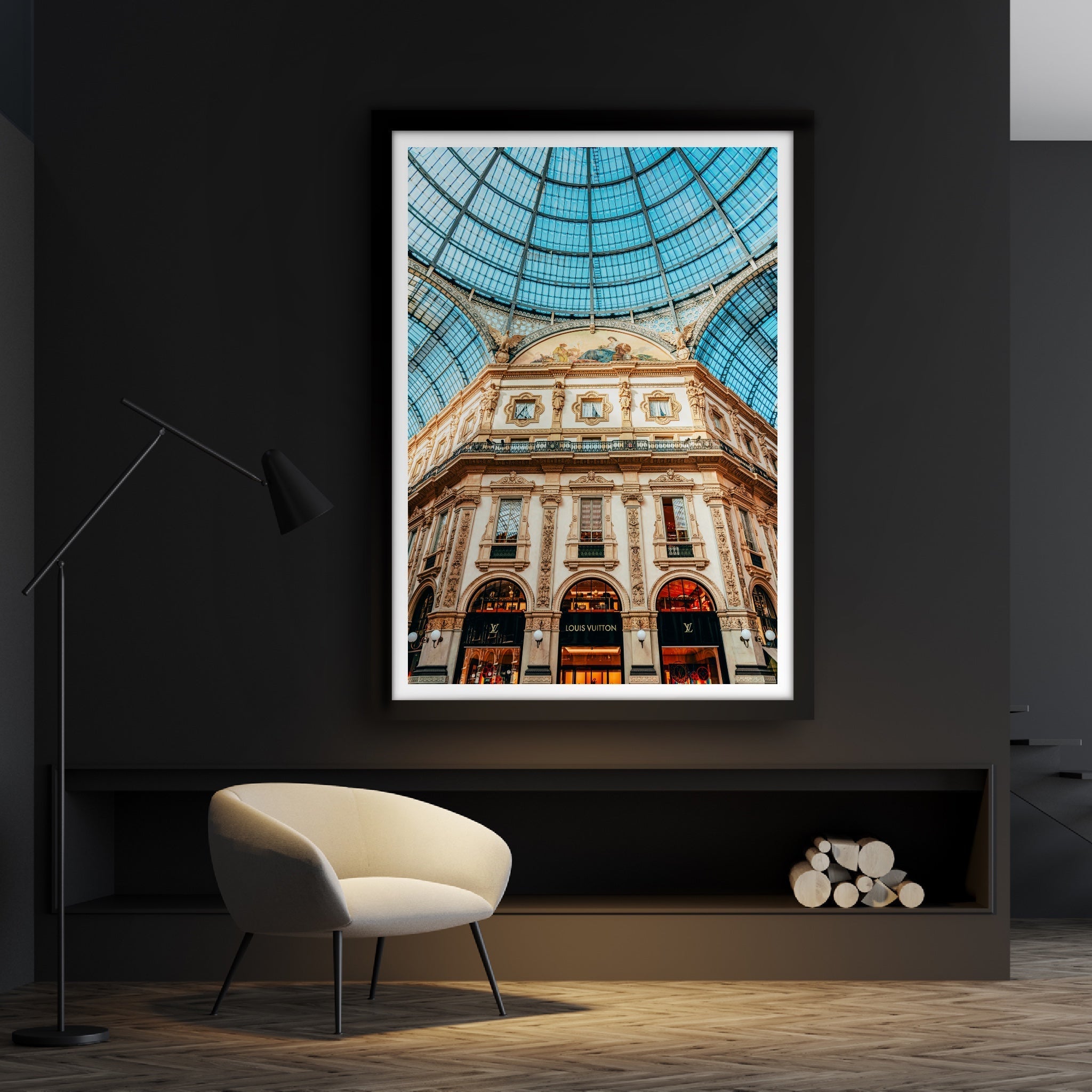 Milano Galleria 001 Art Print