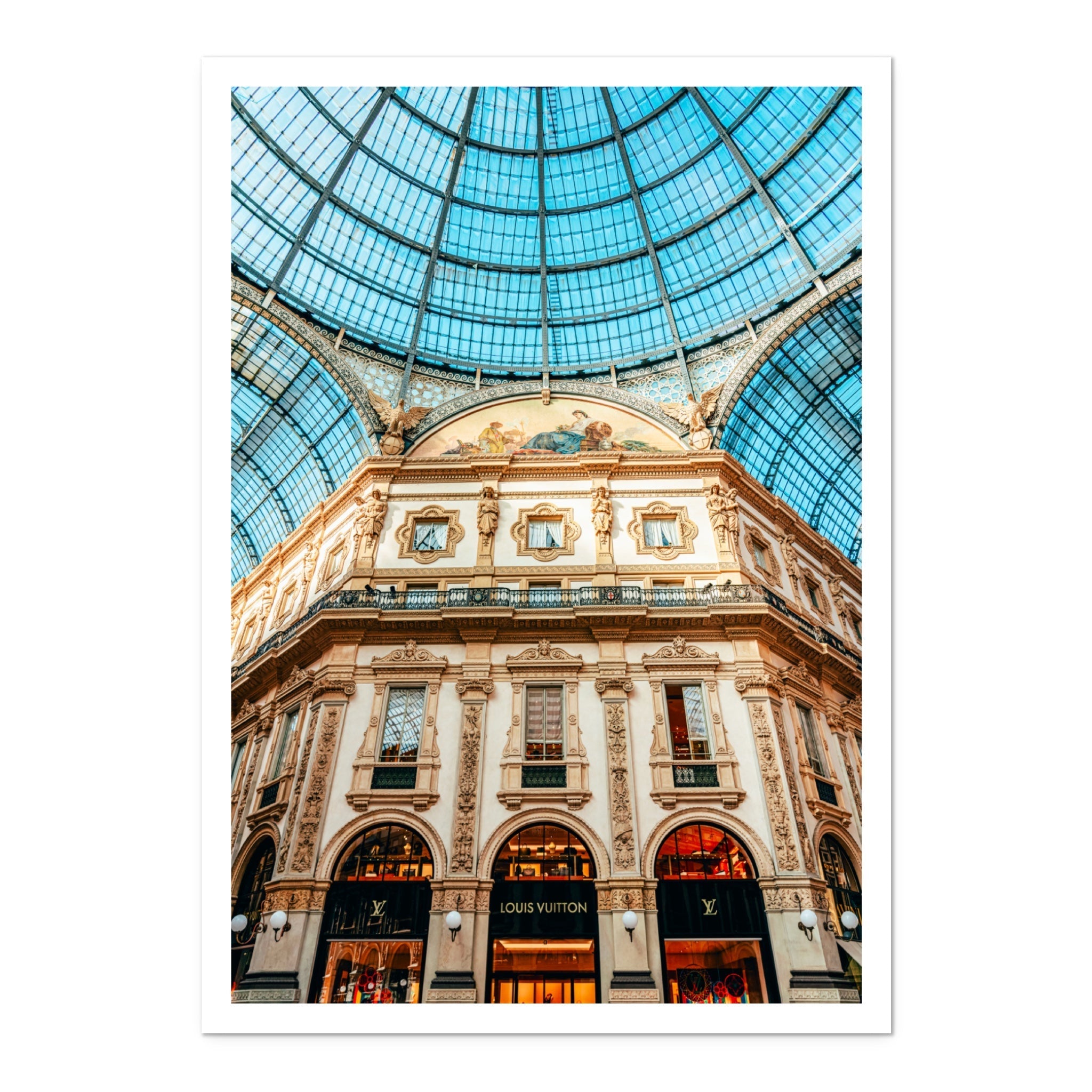 Milano Galleria 001 Art Print