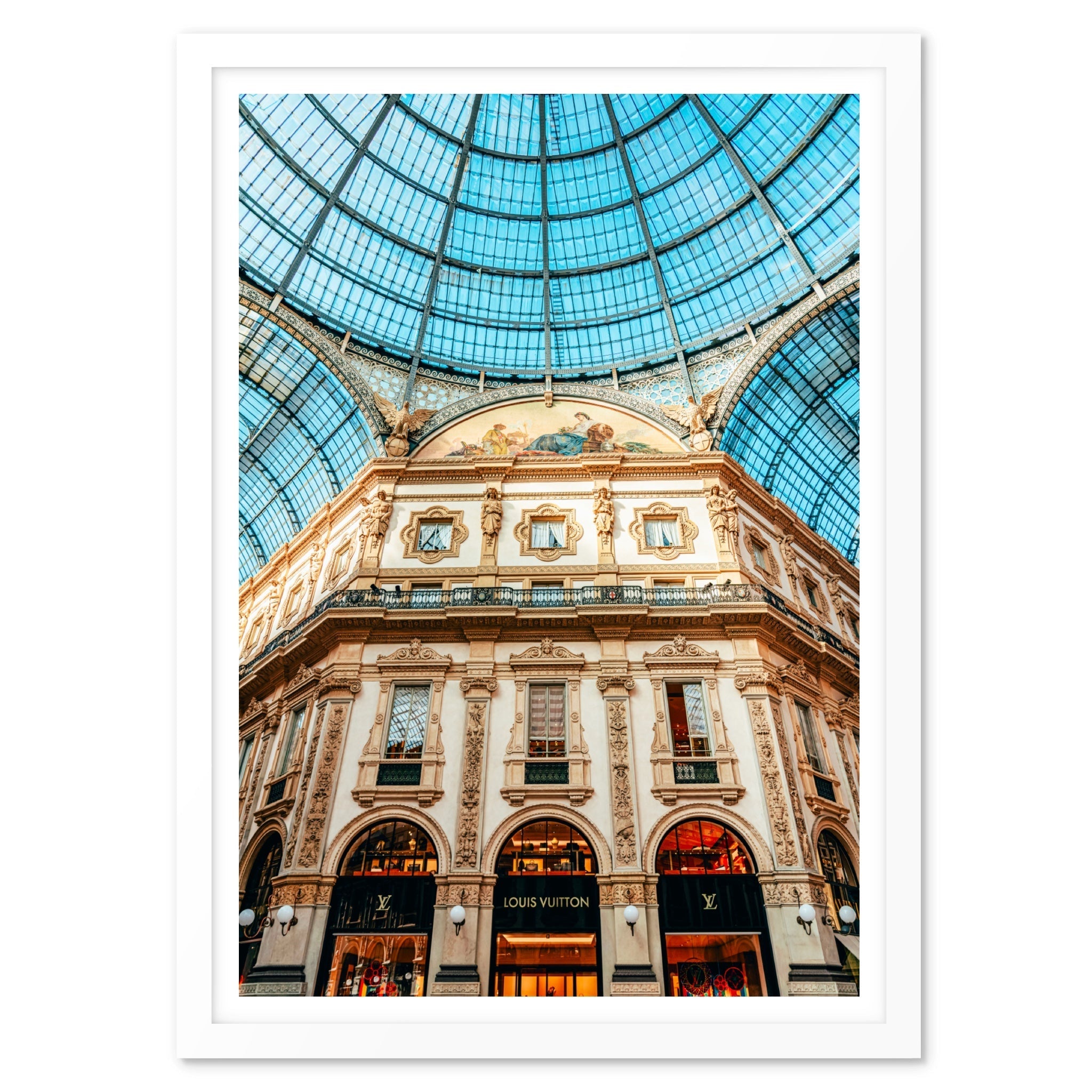 Milano Galleria 001 Art Print