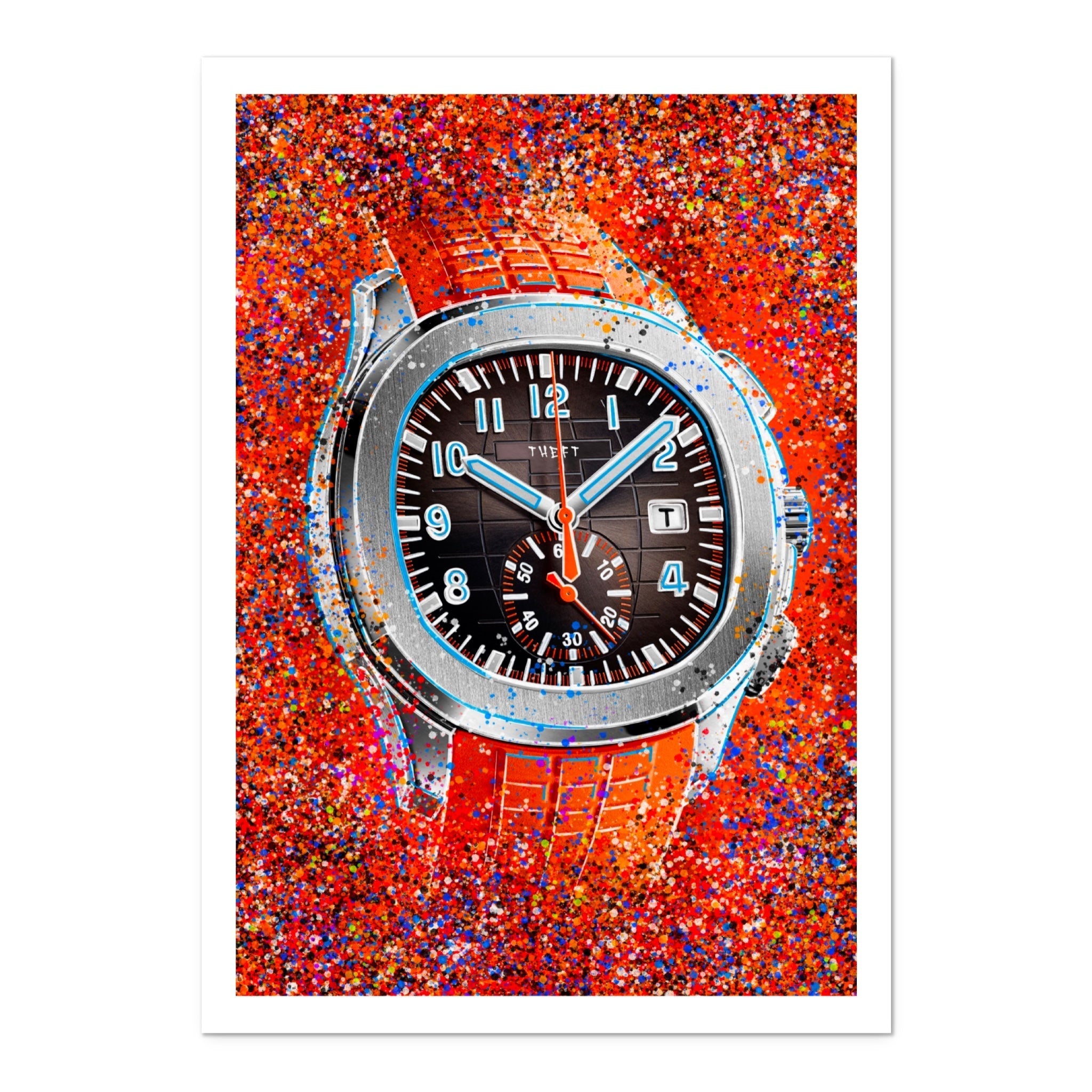 Orange Watch - Art Print