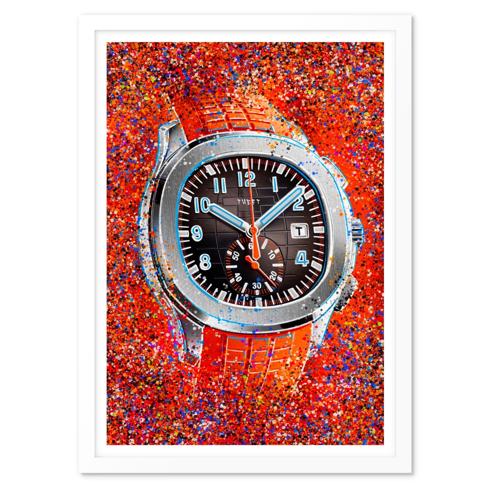 Orange Watch - Art Print