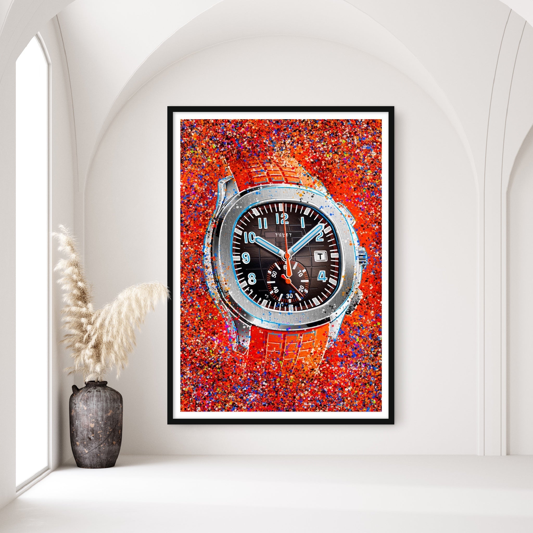 Orange Watch - Art Print