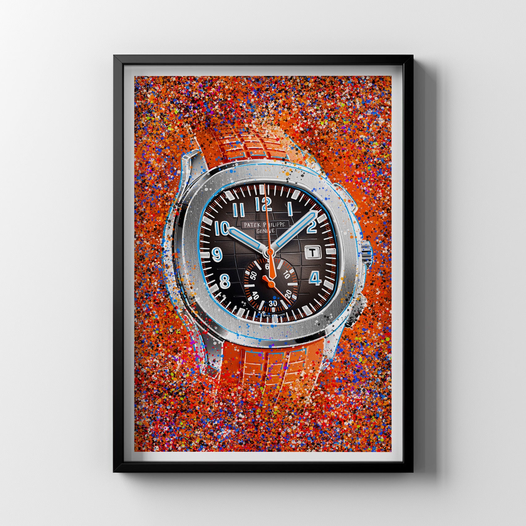Orange Patek 2 - Art Print