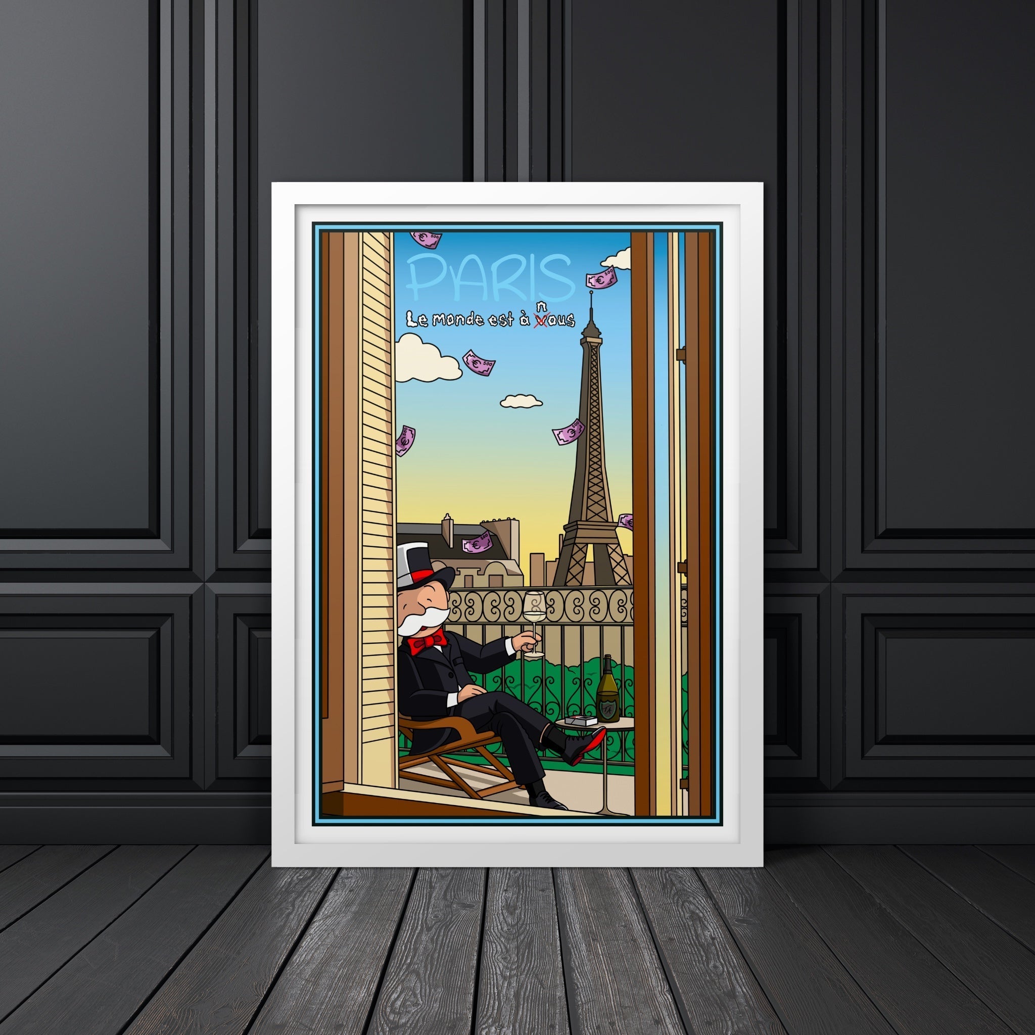 Paris Monop Art Print