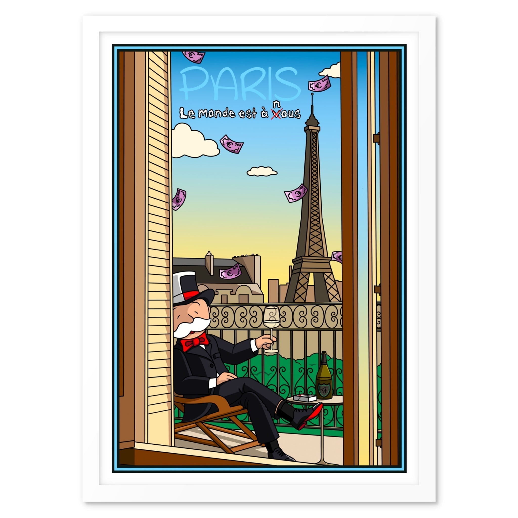 Paris Monop Art Print