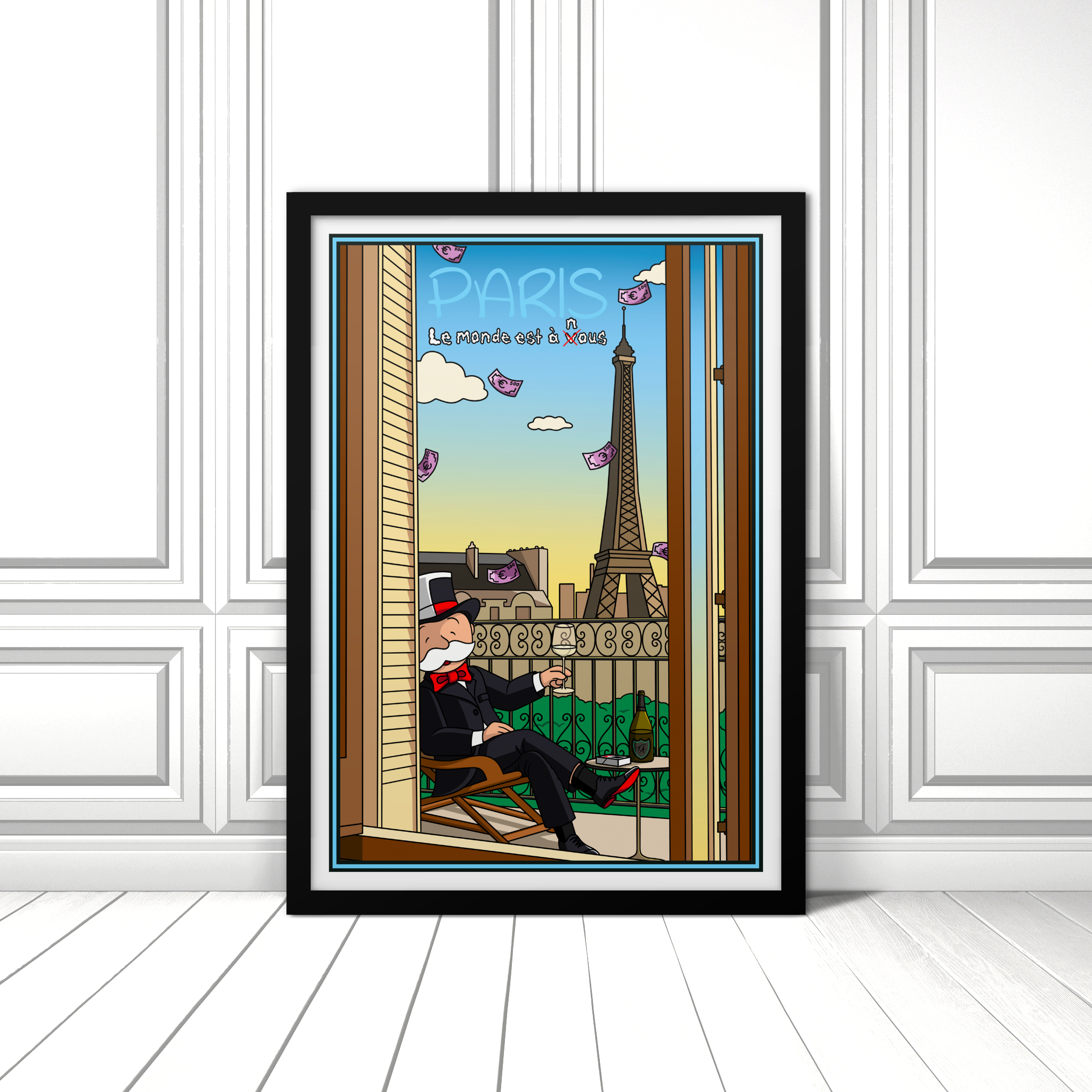 Paris Monop Art Print