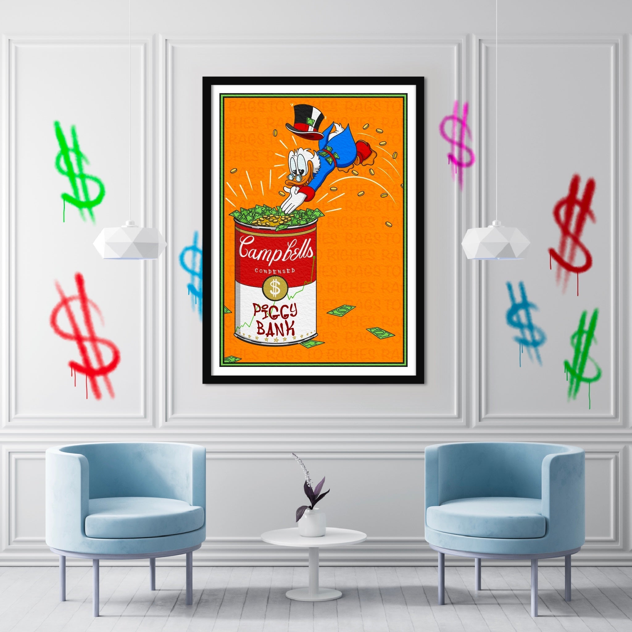 Piggy Bank Art Print