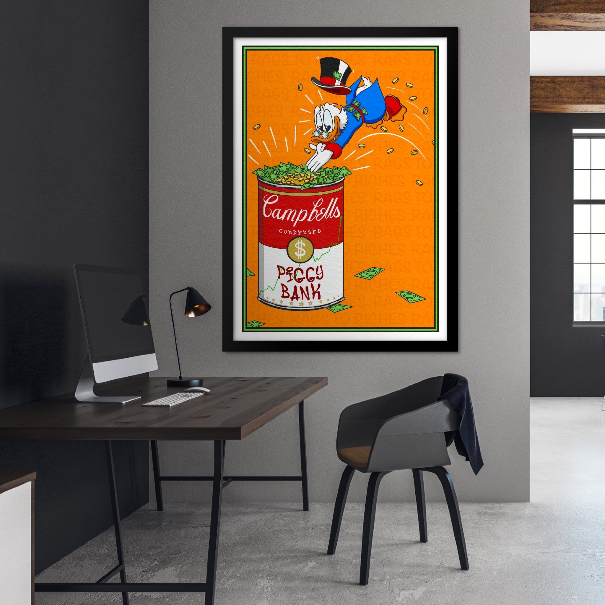 Piggy Bank Art Print