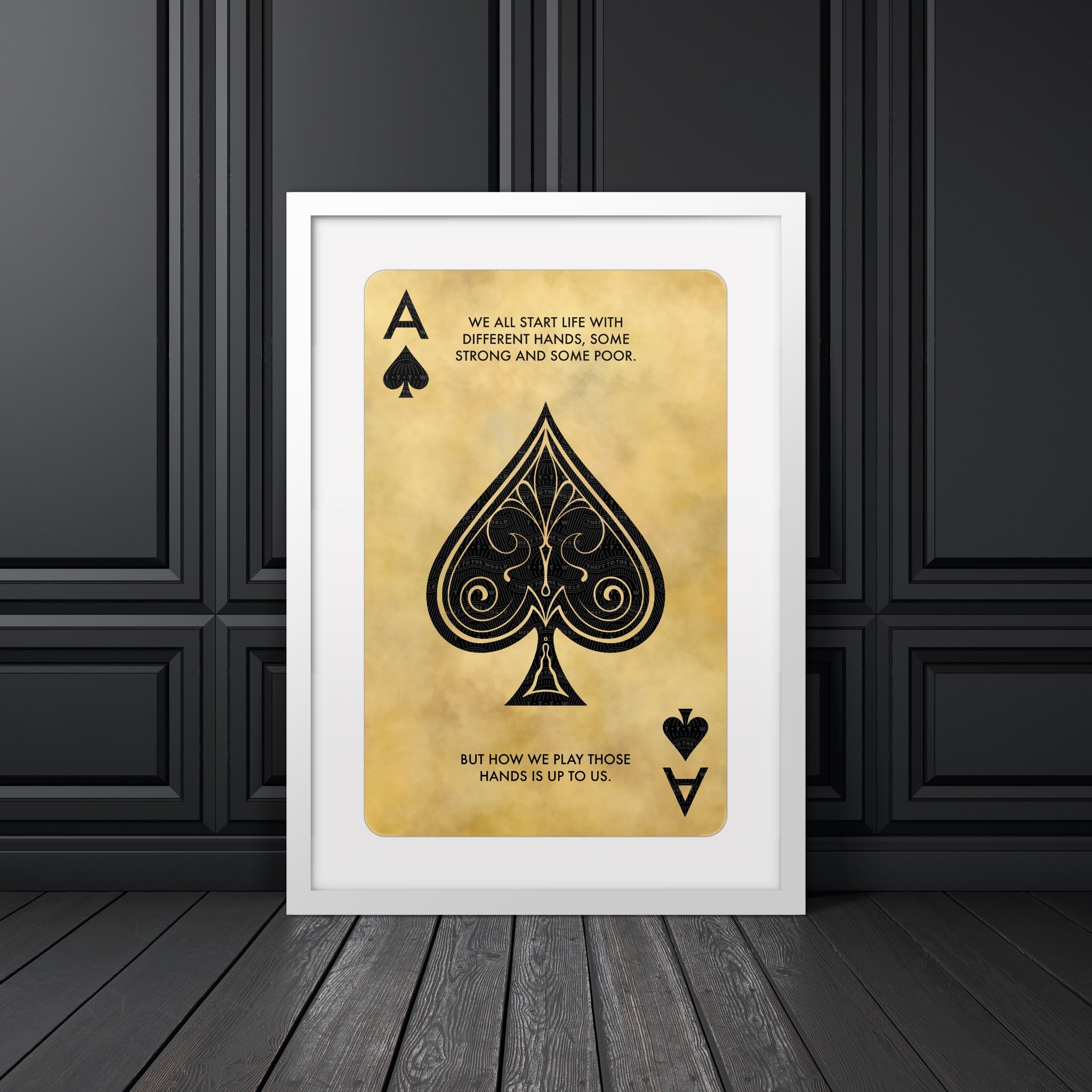 Play Your Hand Art Print