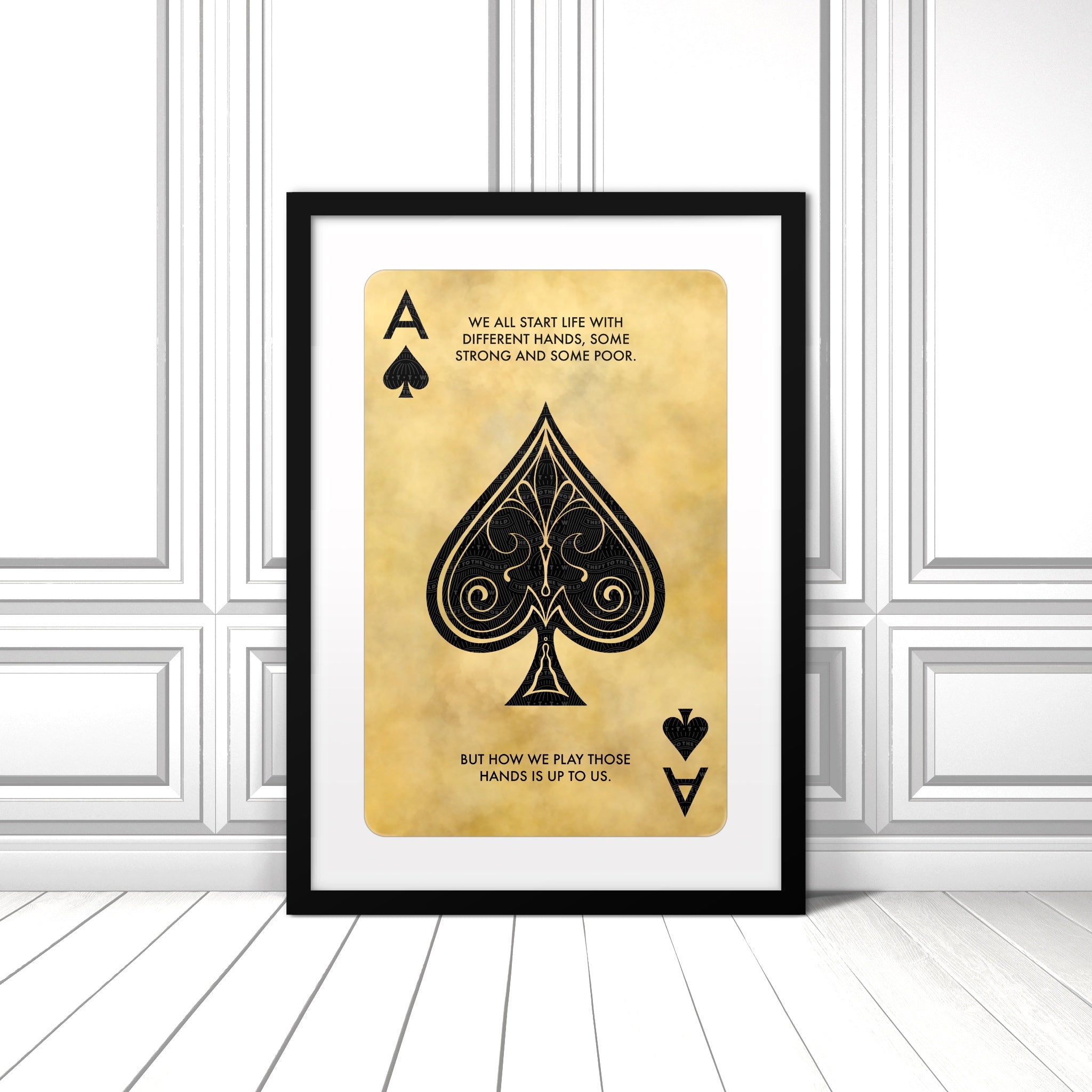 Play Your Hand Art Print