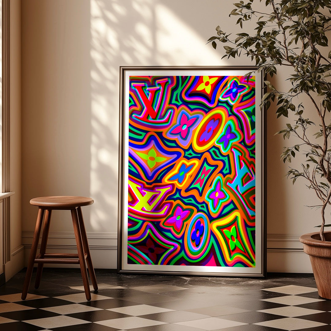 Psychedelic 001 - Art Print