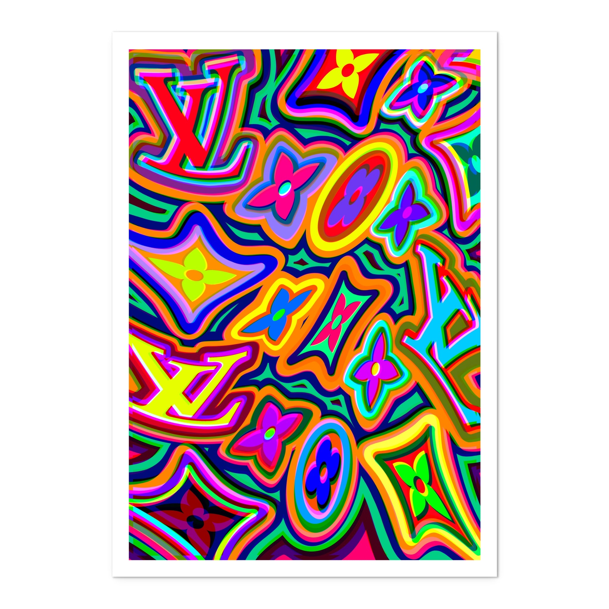 Psychedelic 001 - Art Print