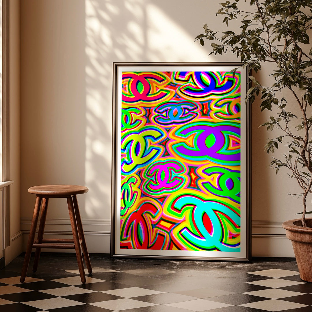 Psychedelic 003 - Art Print