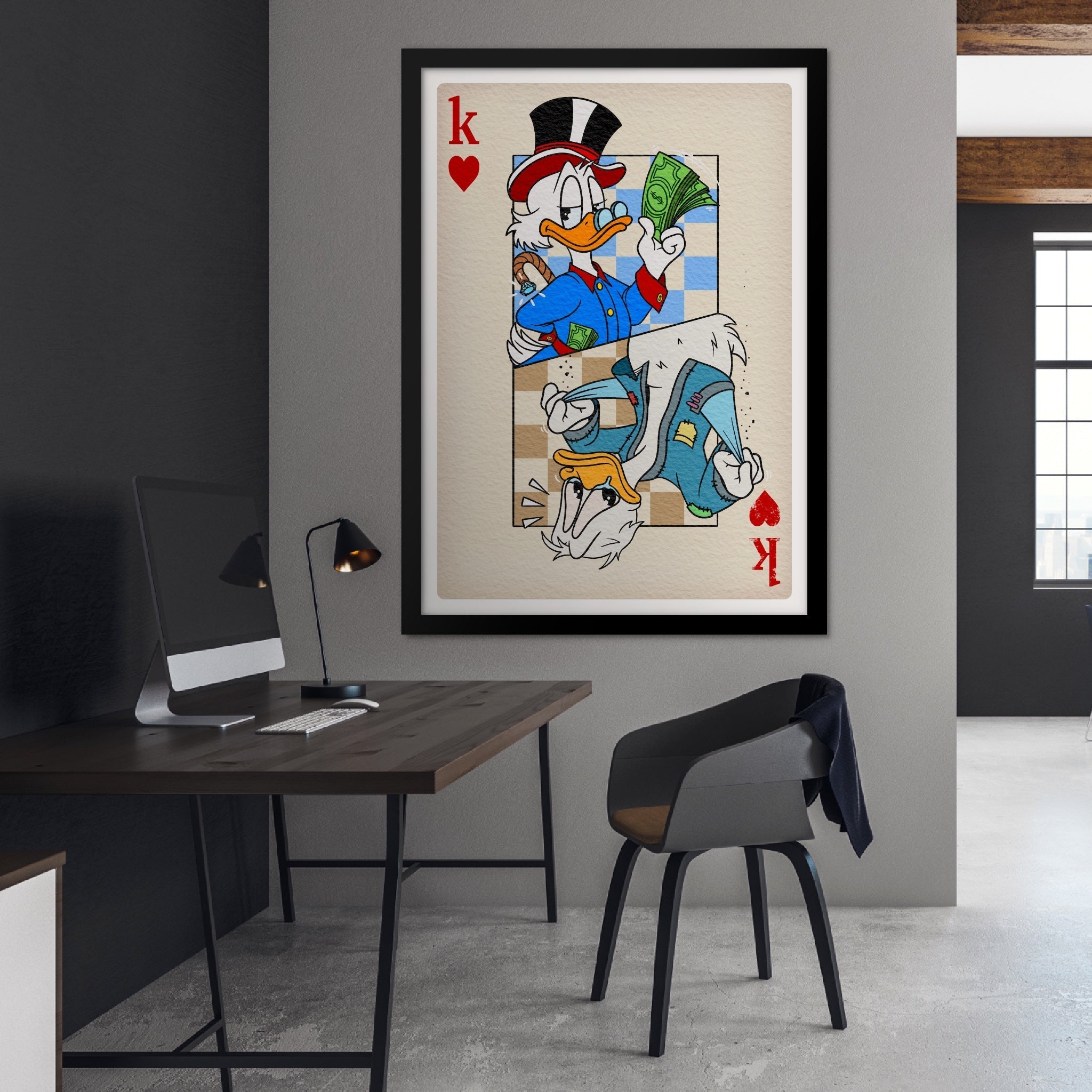 Rags To Riches  Art Print