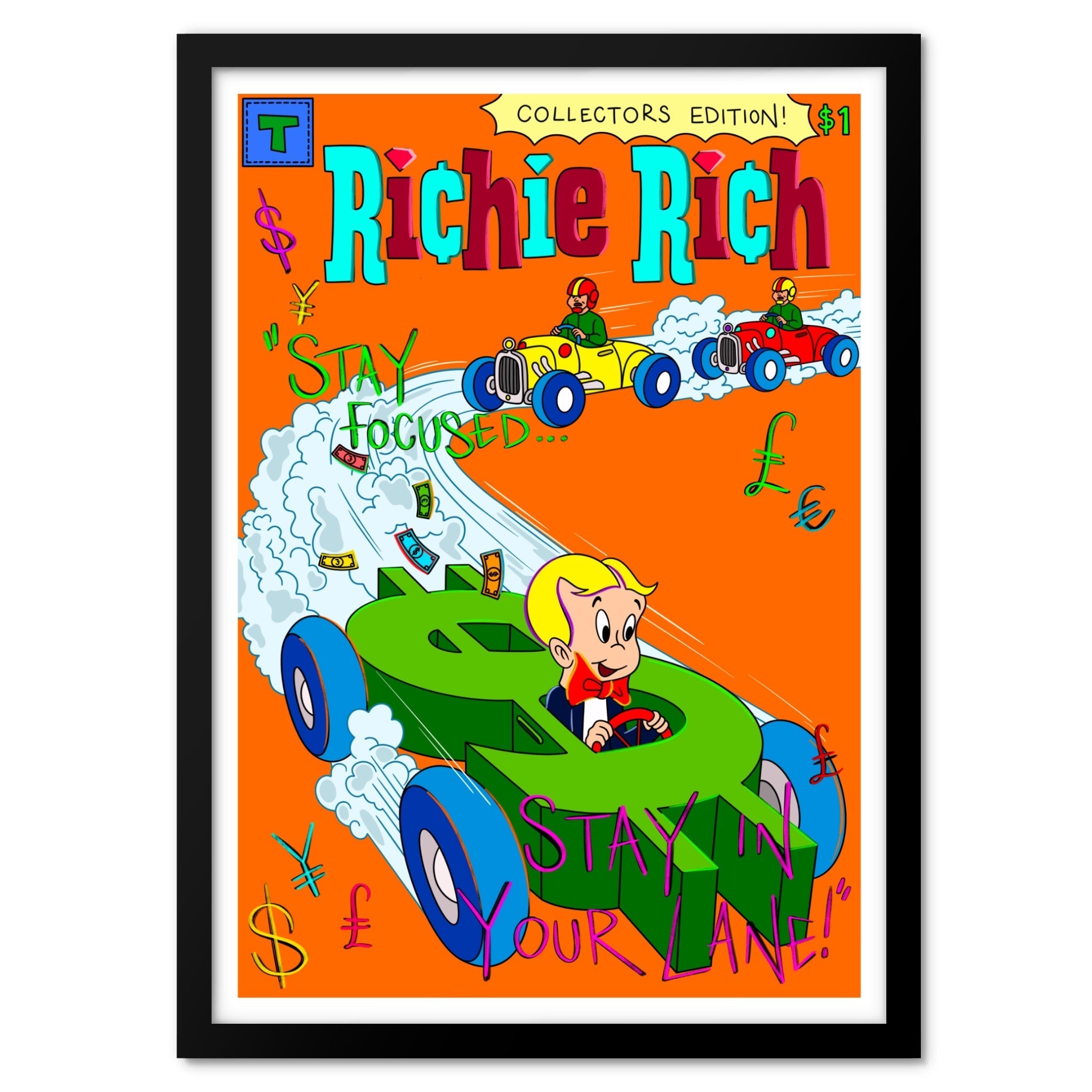 Richie Comic 003 Art Print