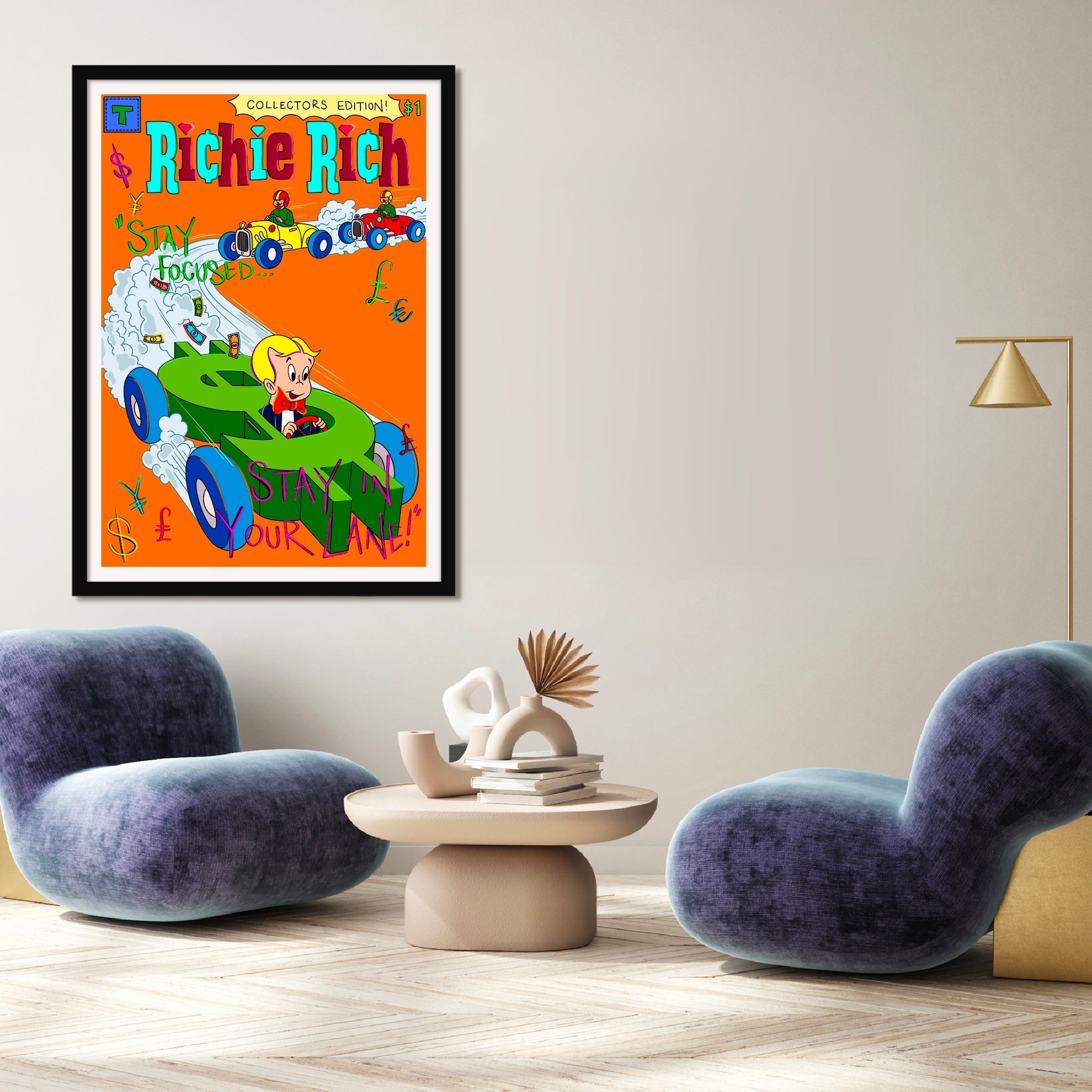 Richie Comic 003 Art Print