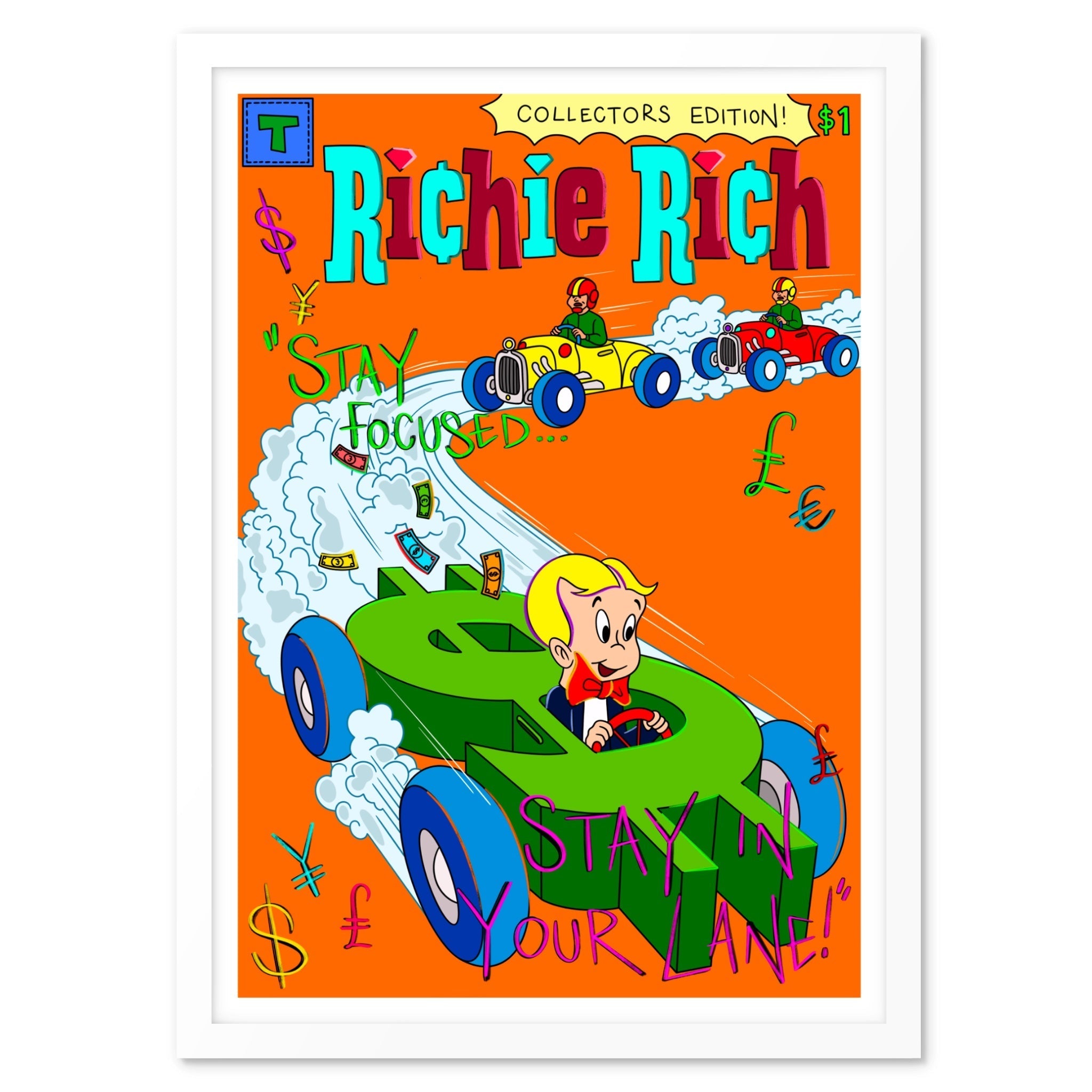 Richie Comic 003 Art Print