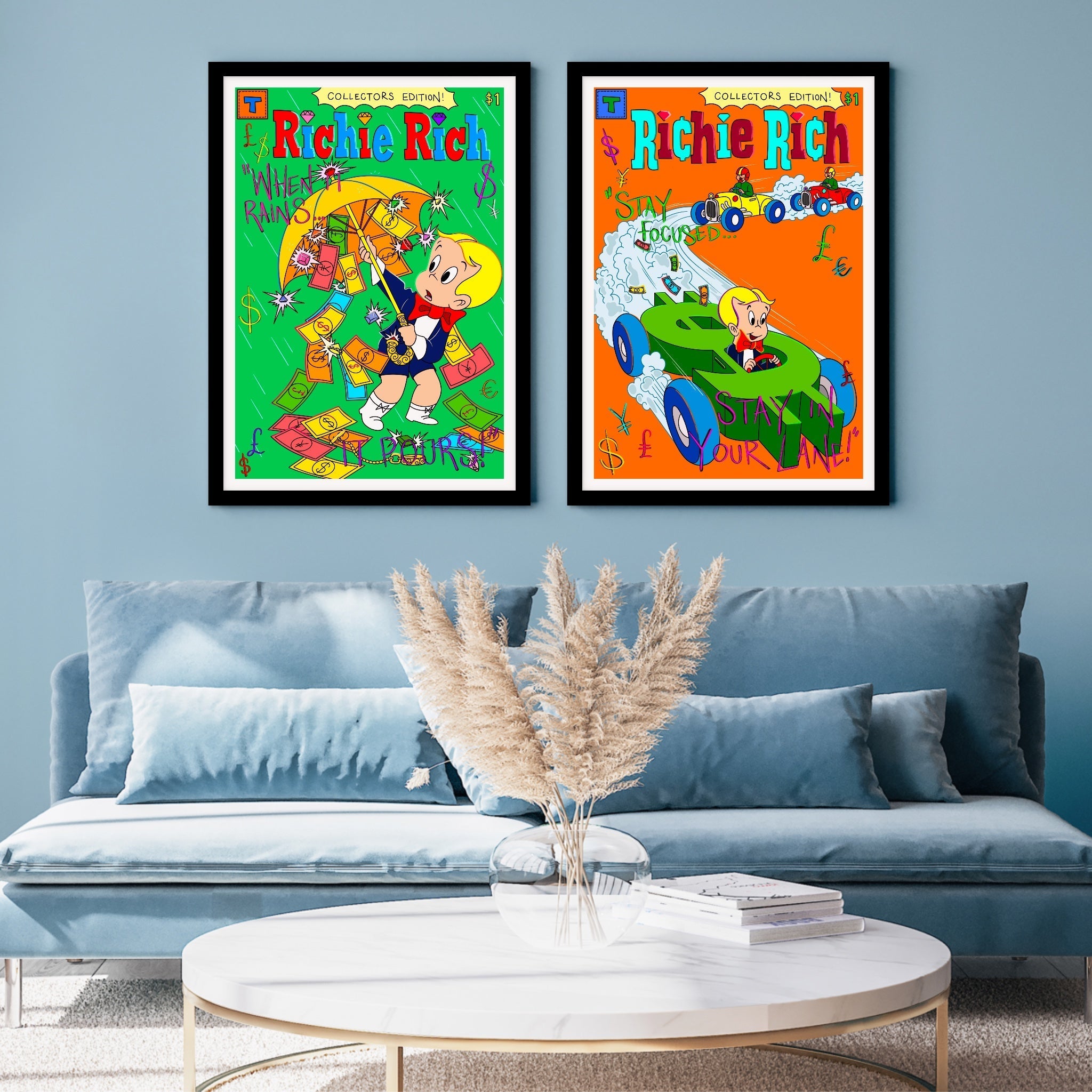 Richie Comic 002 Art Print