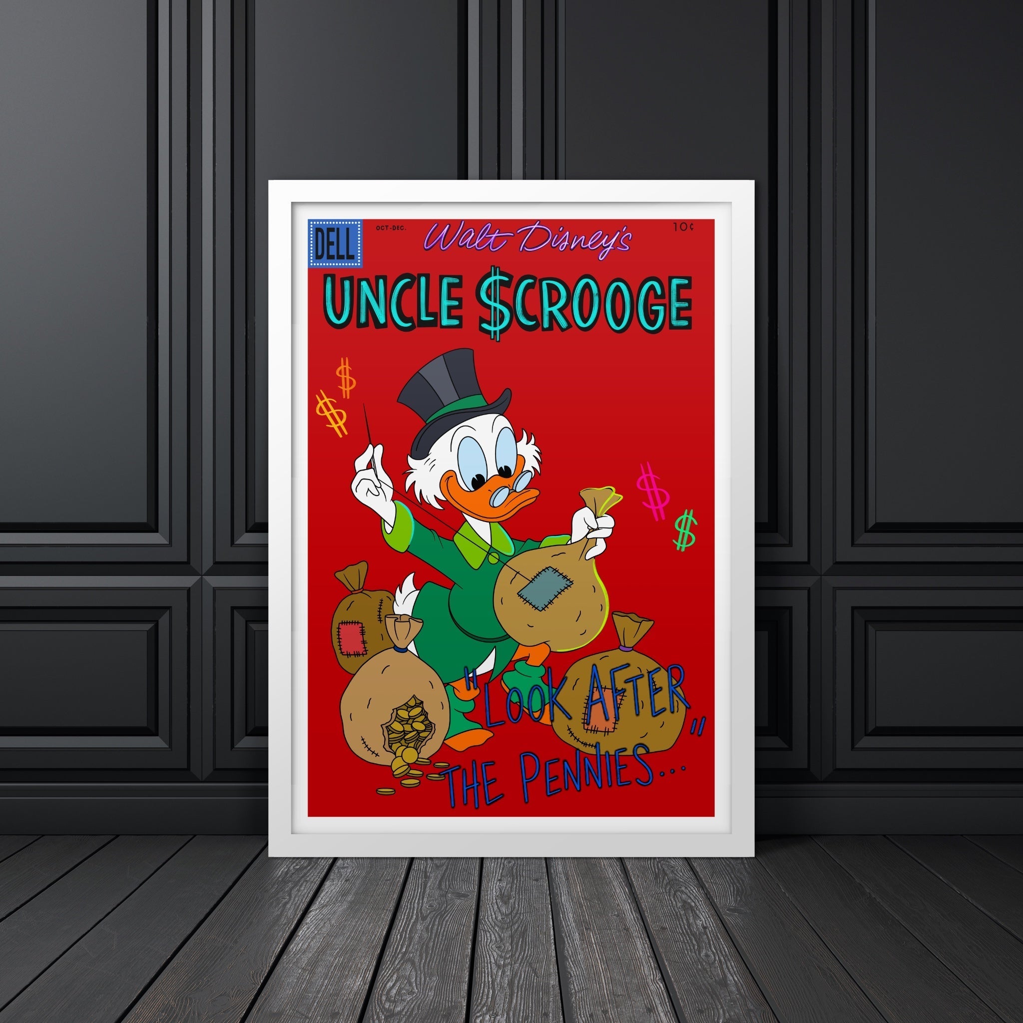 Scrooge Comic 003 Art Print