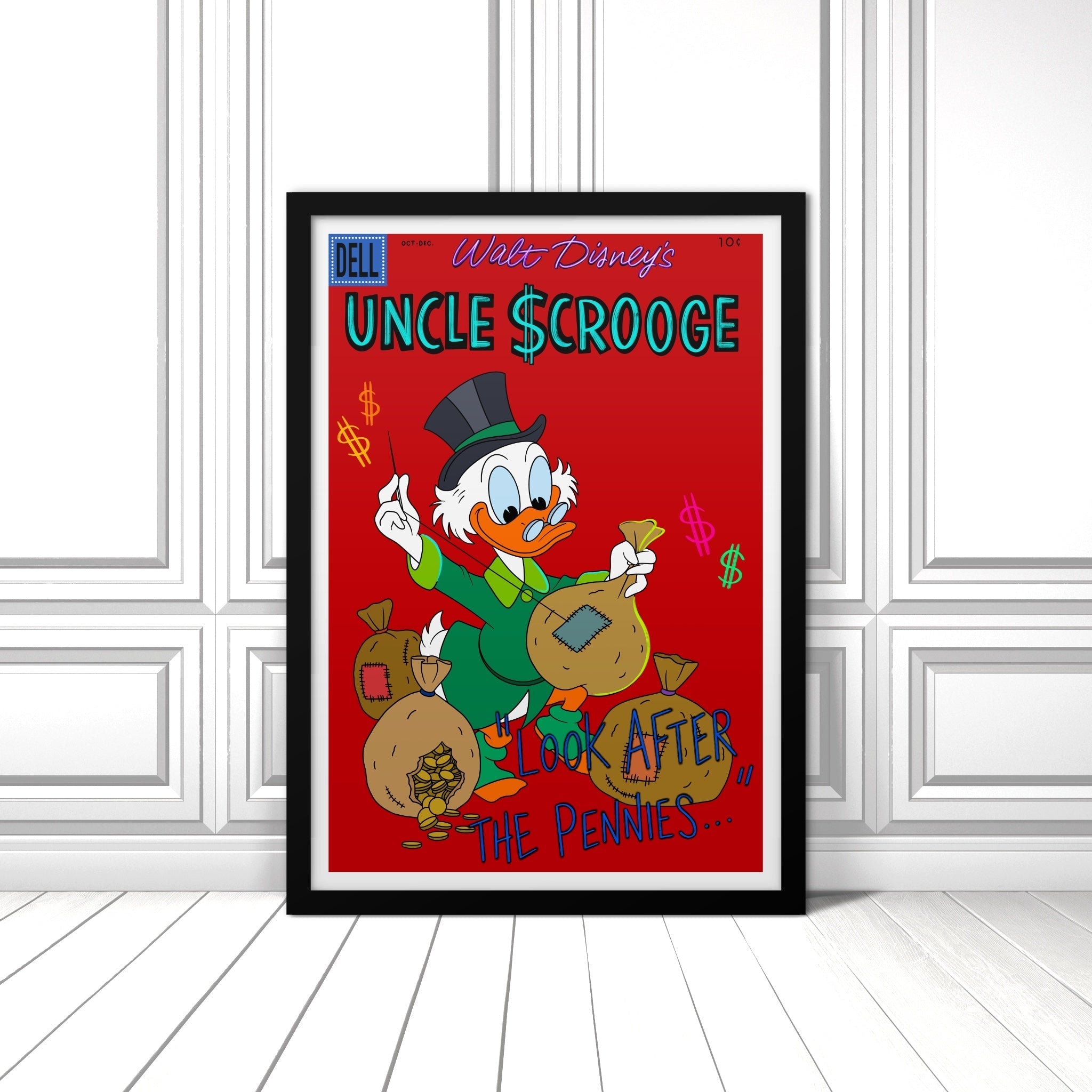 Scrooge Comic 003 Art Print