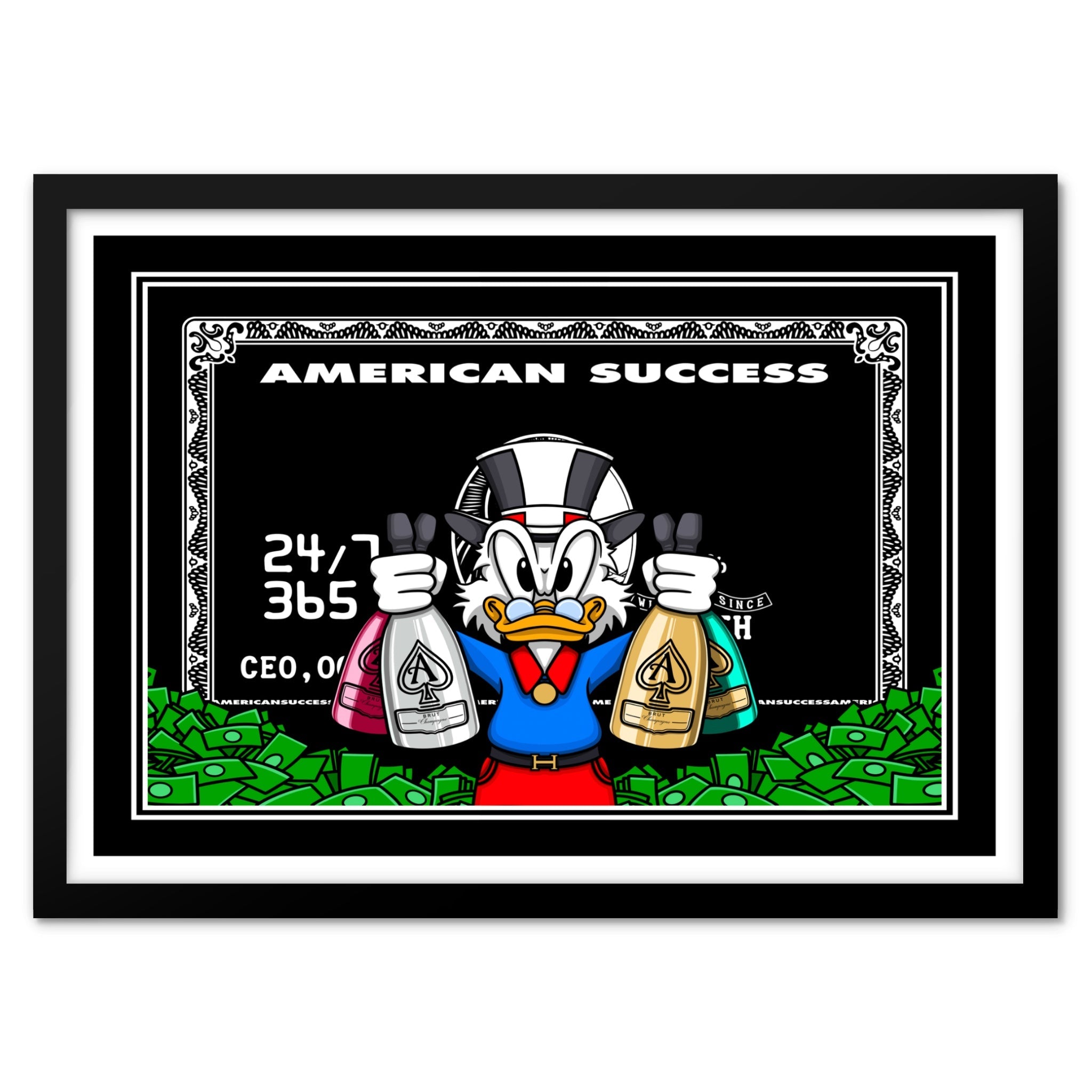 Scrooge Amex - Art Print