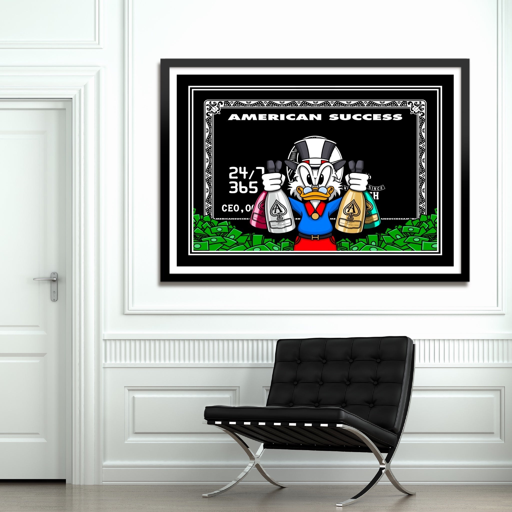 Scrooge Amex - Art Print