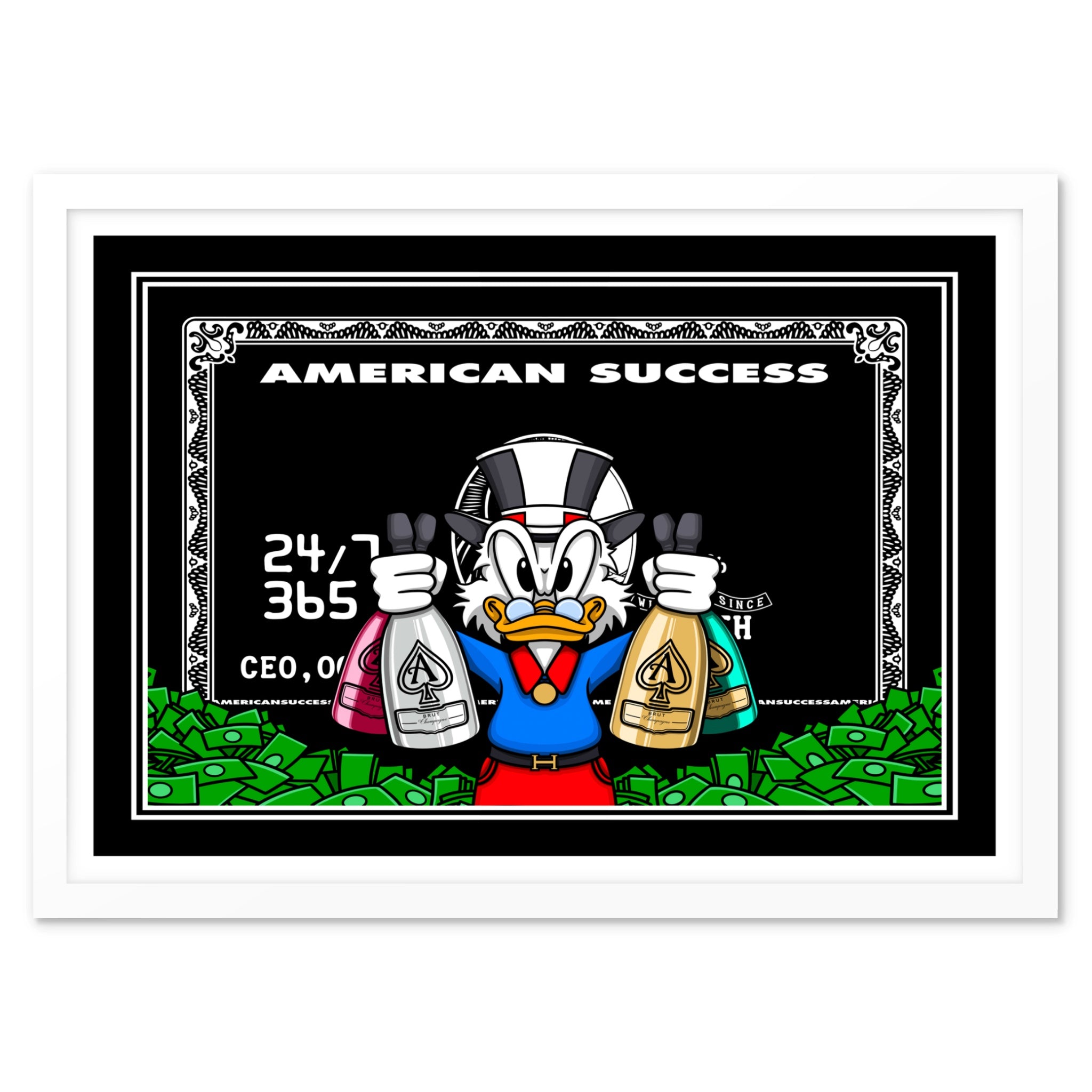 Scrooge Amex - Art Print