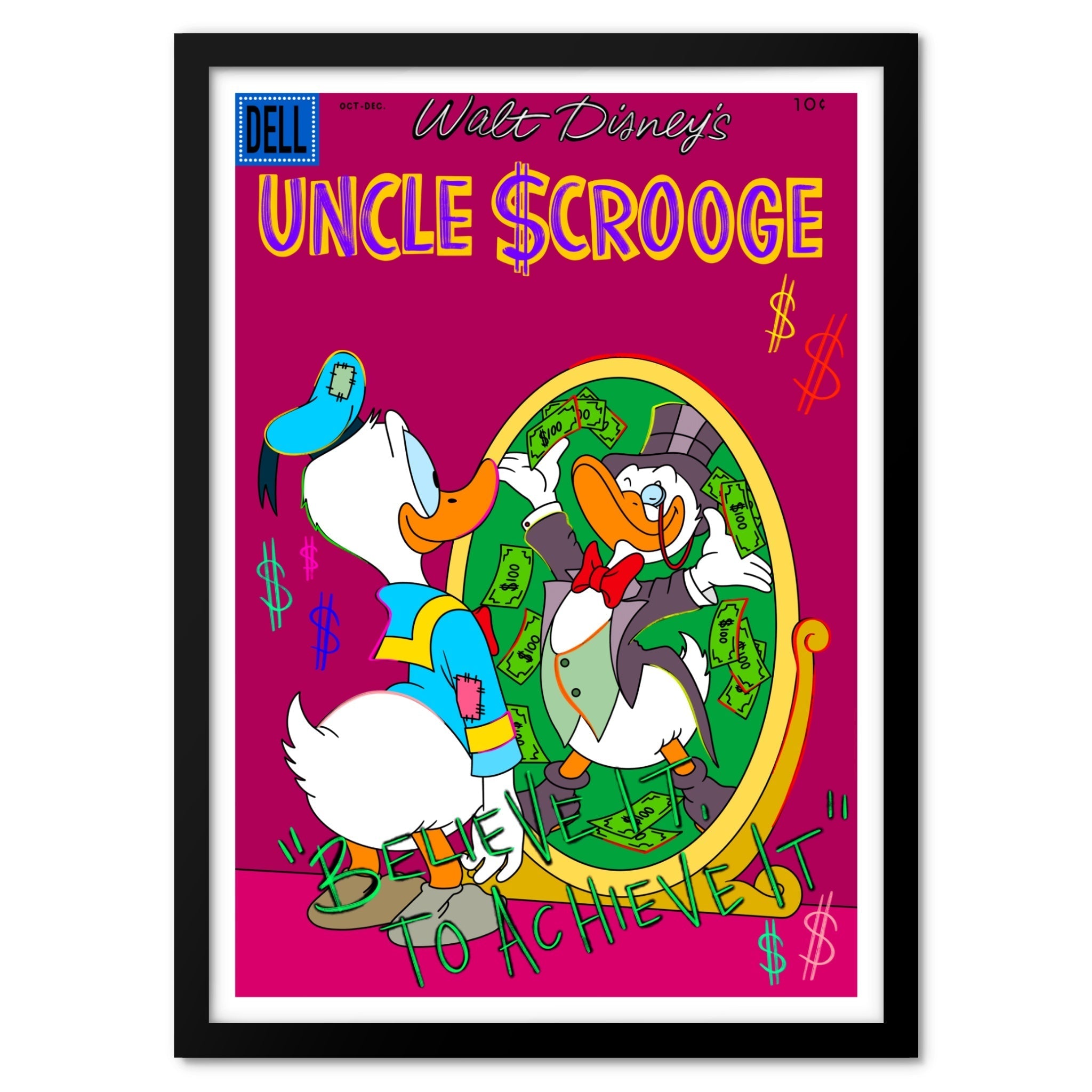 Scrooge Comic 006 Art Print