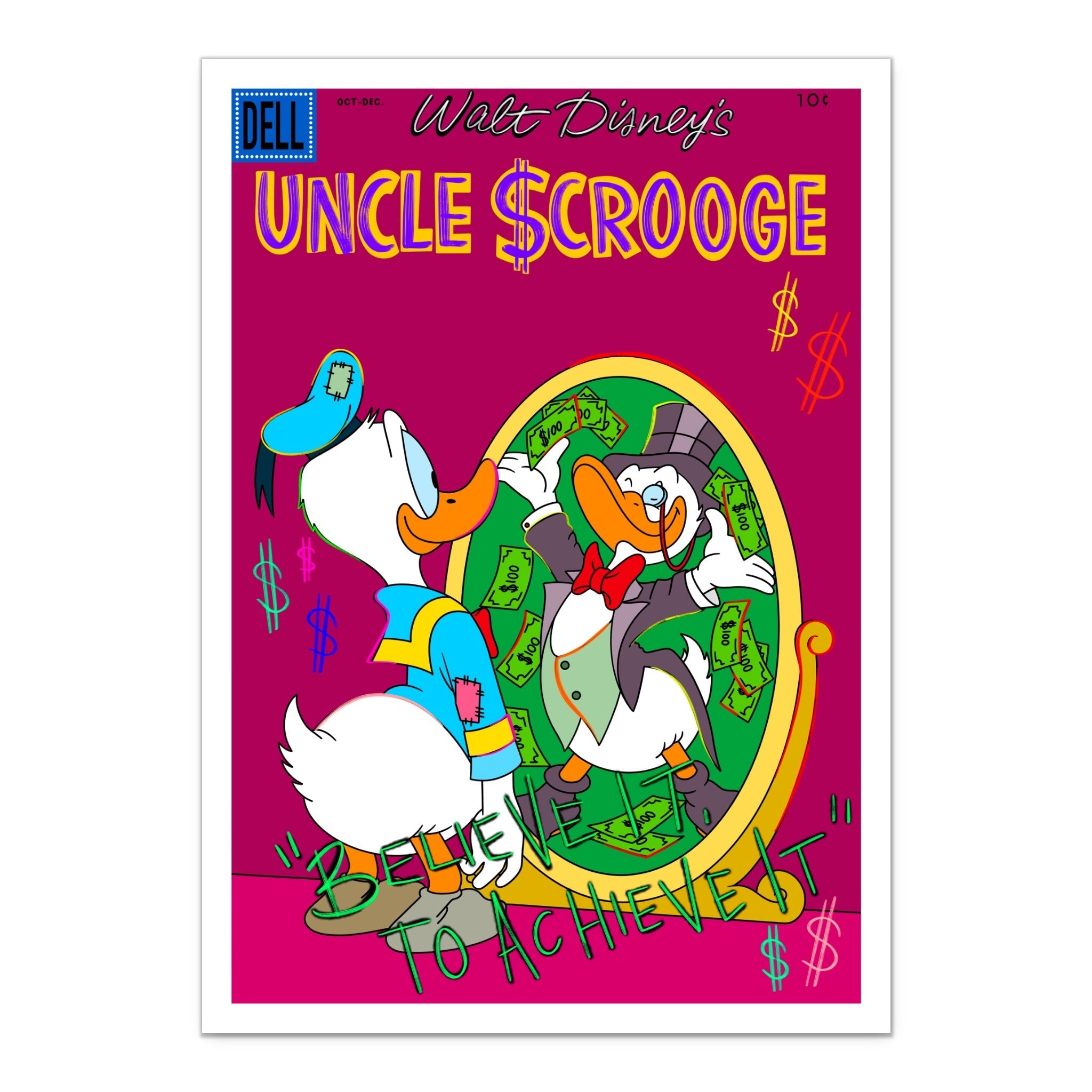 Scrooge Comic 006 Art Print