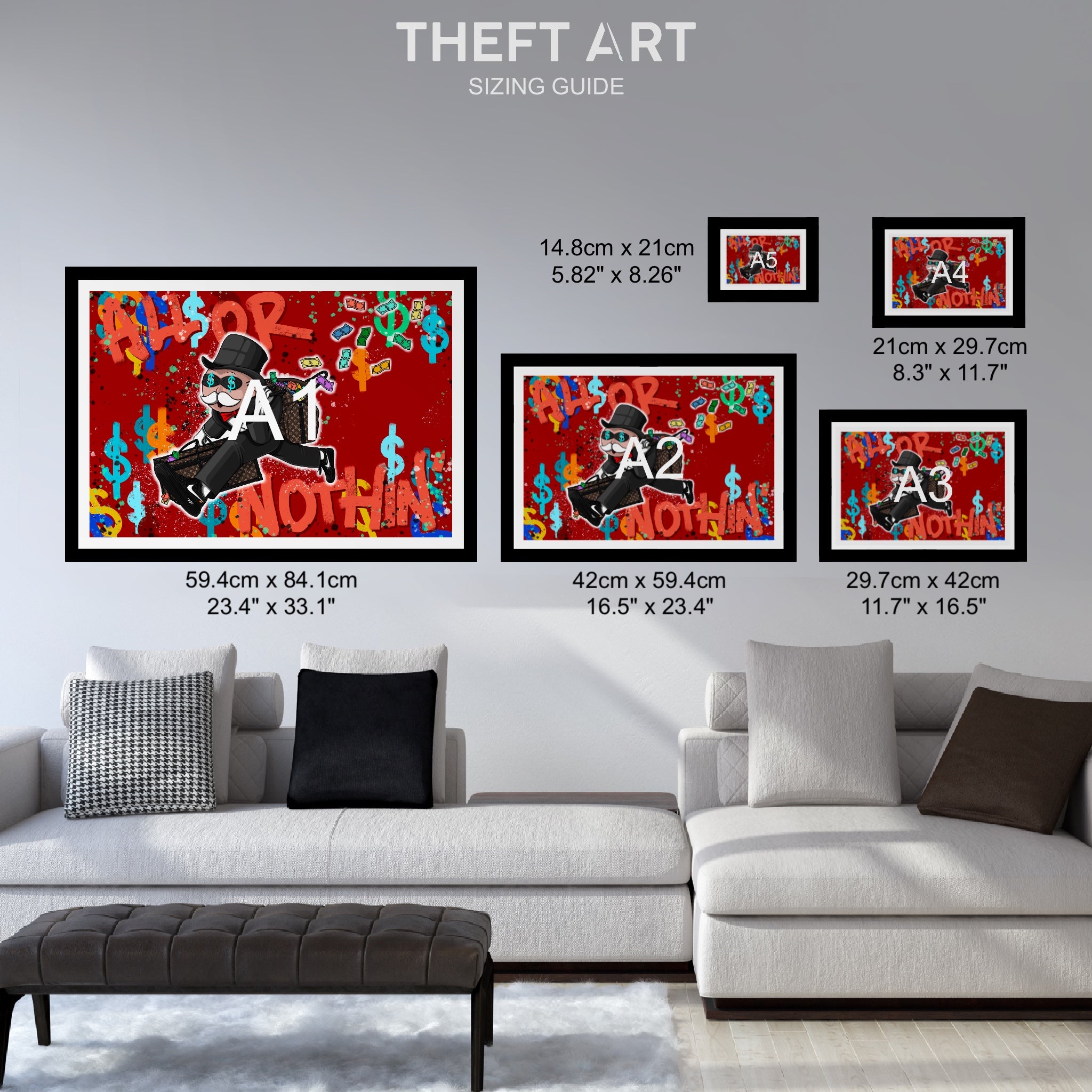 All Or Nothin Art Print