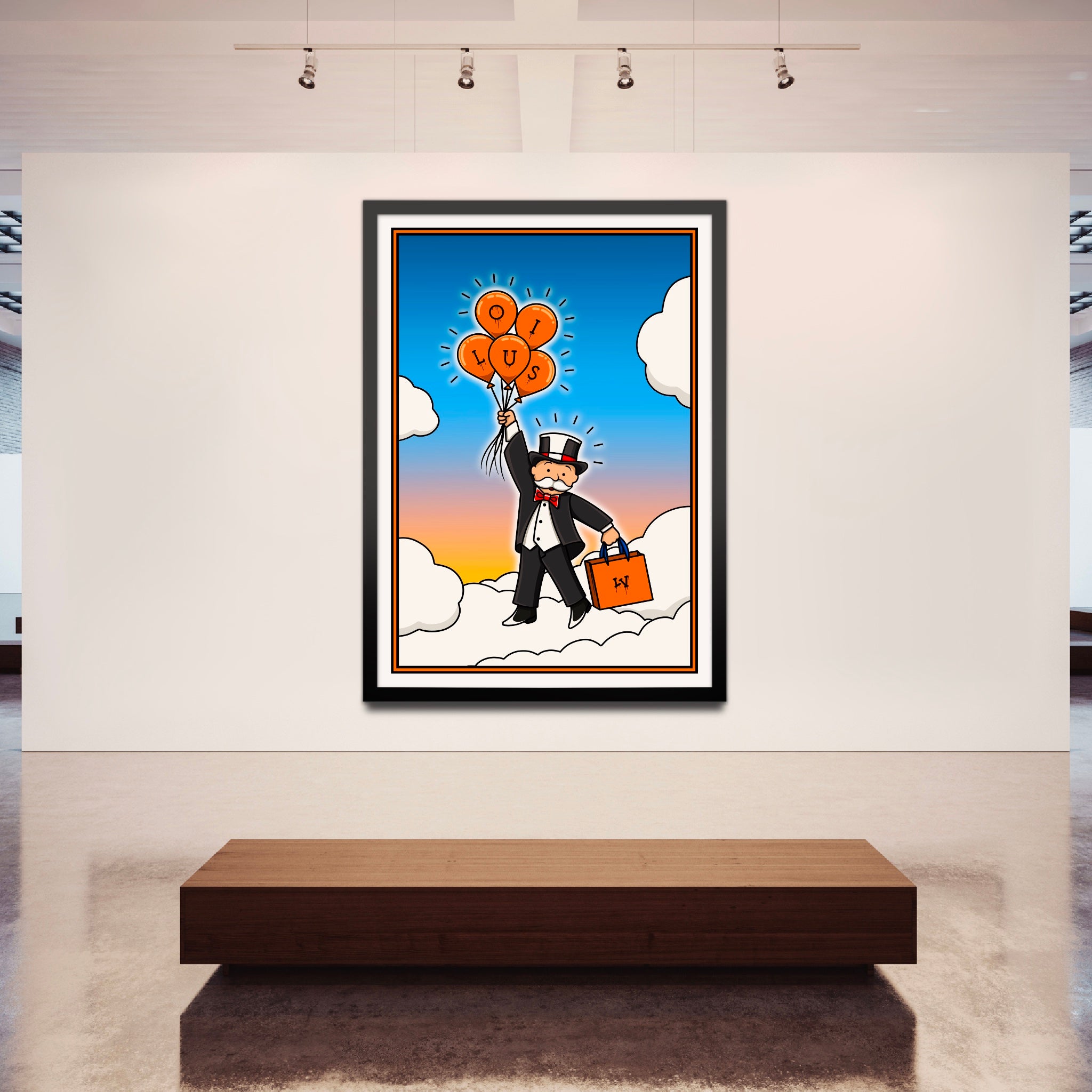 Sky Is The Limit Art Print