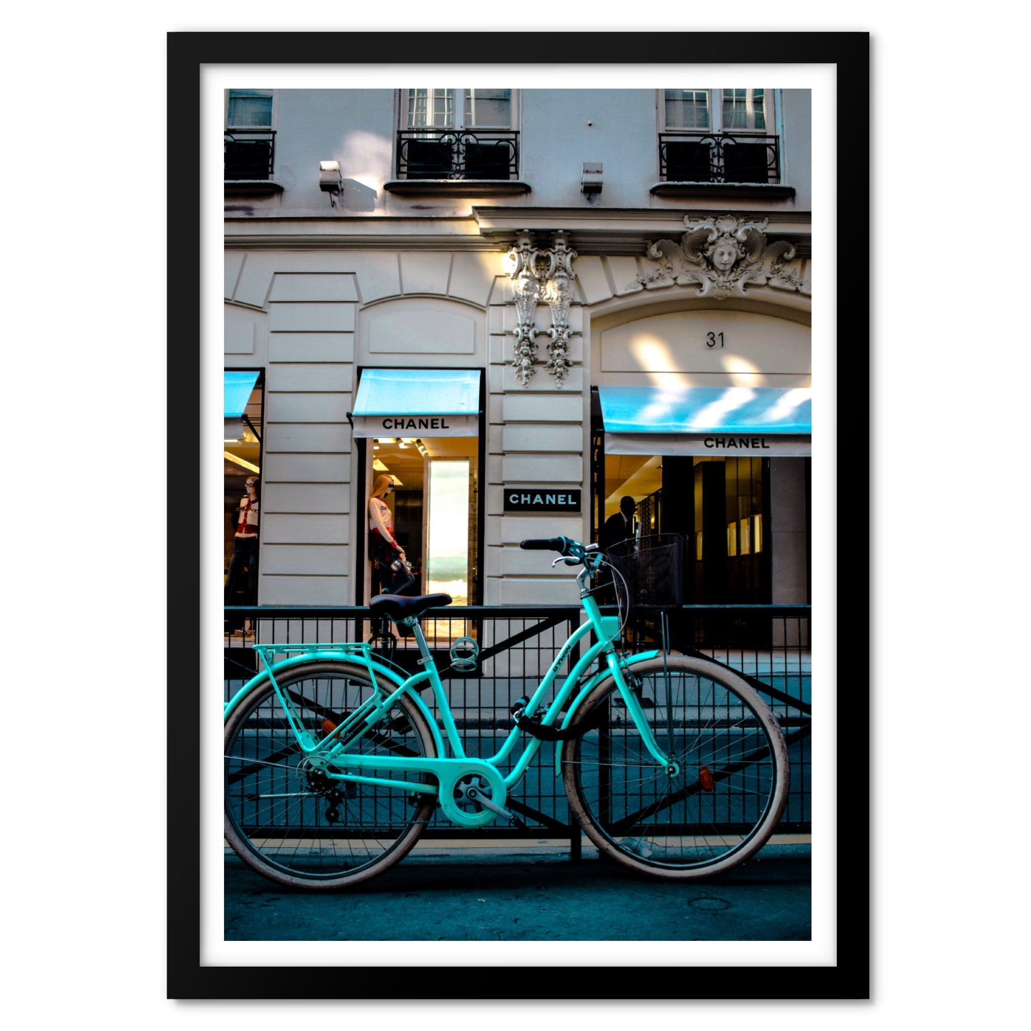 Tiffany Bike Art Print