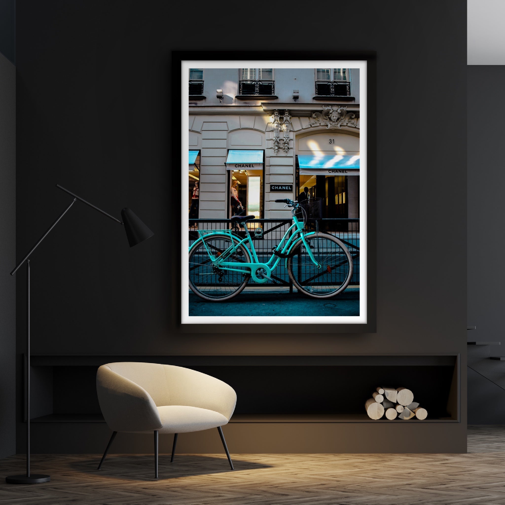 Tiffany Bike Art Print