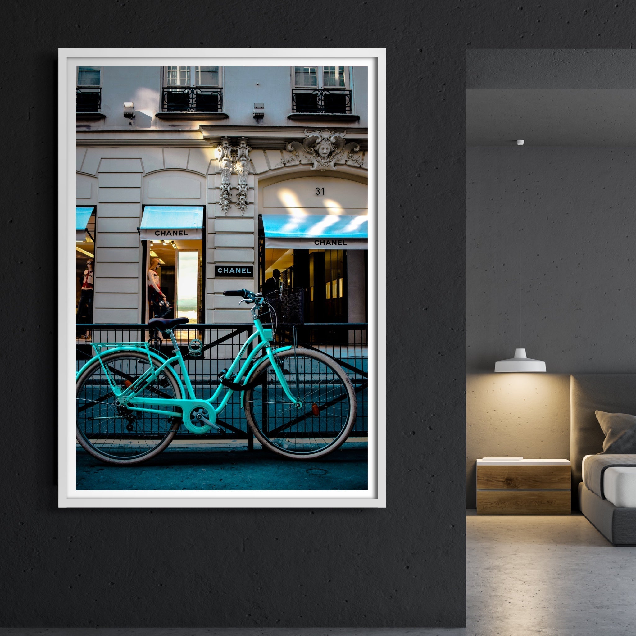 Tiffany Bike Art Print