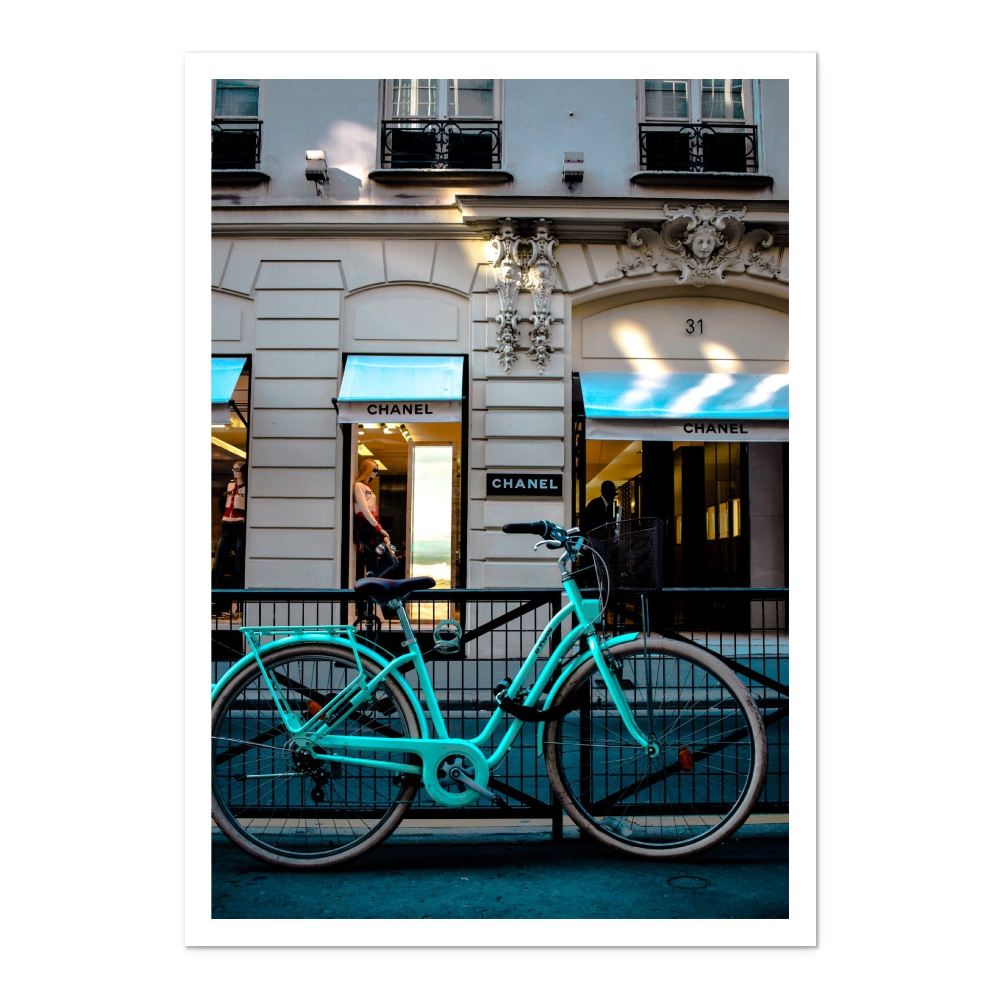 Tiffany Bike Art Print