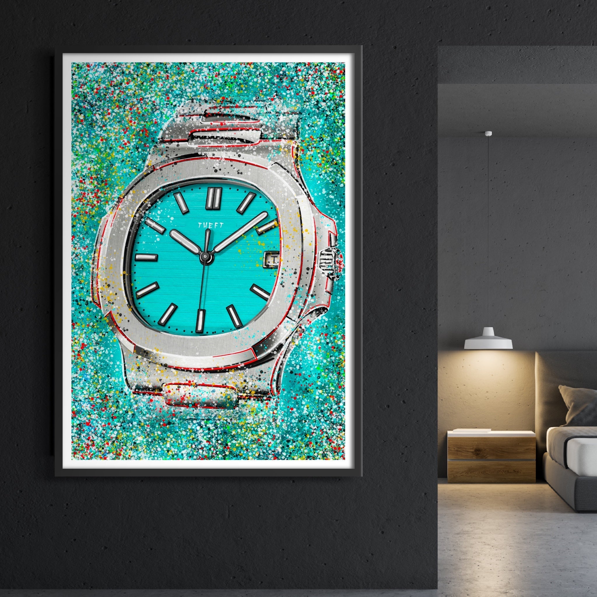 Tiffany Face Patek Art Print