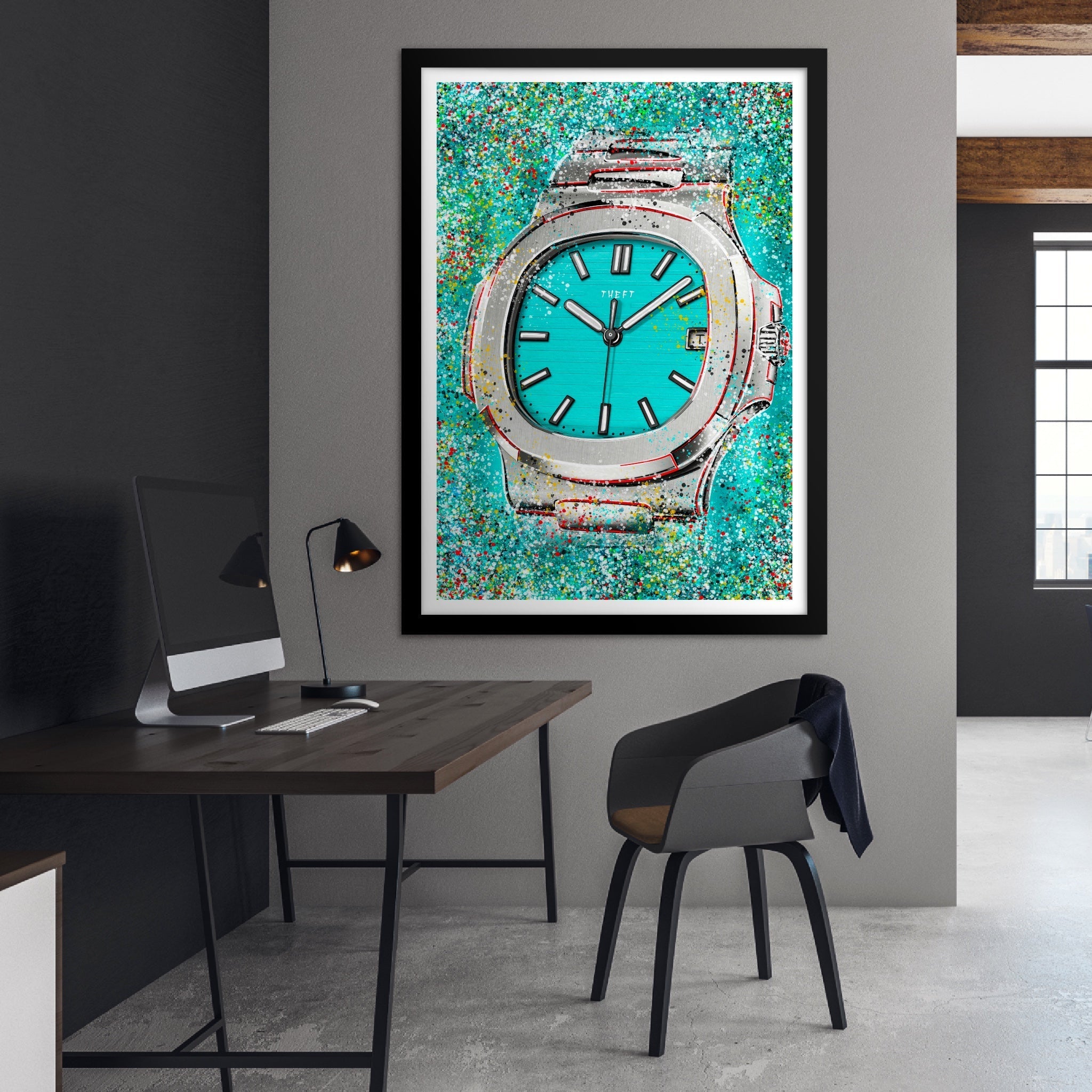 Tiffany Face Patek Art Print