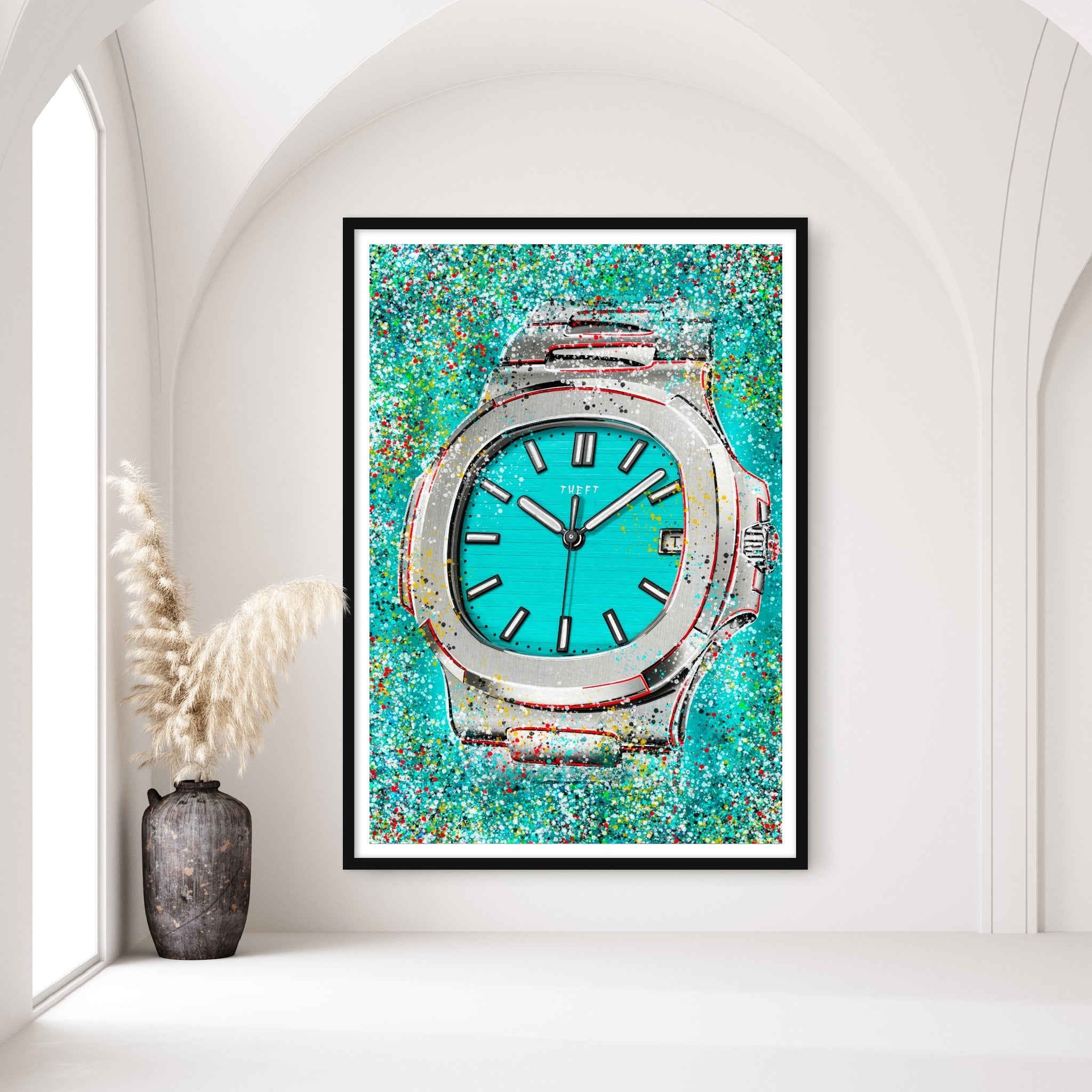Tiffany Face Patek Art Print