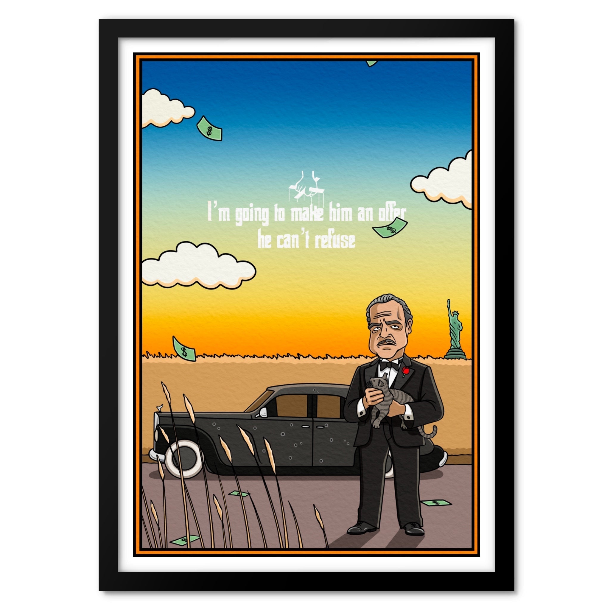 Godfather 001 Art Print