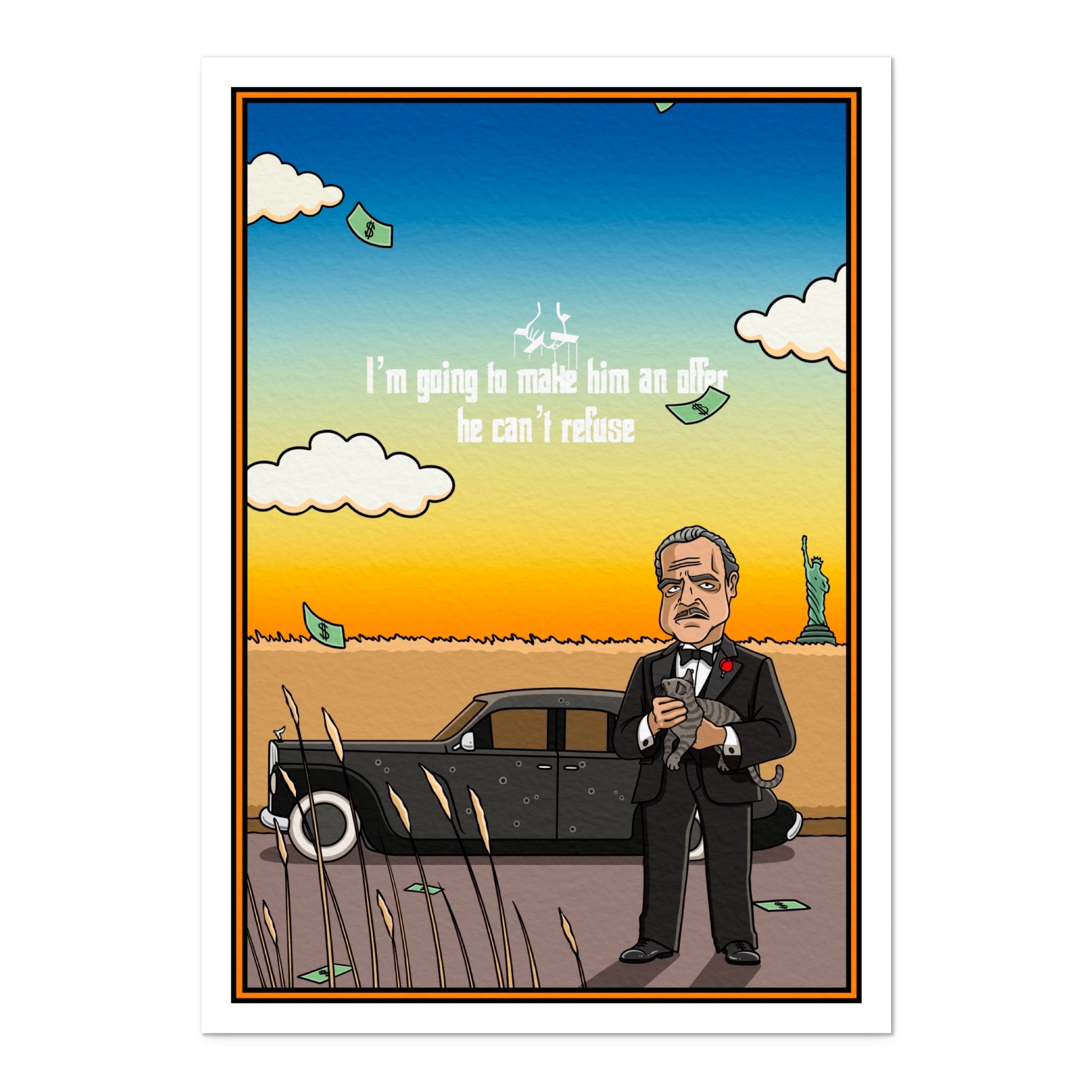 Godfather 001 Art Print