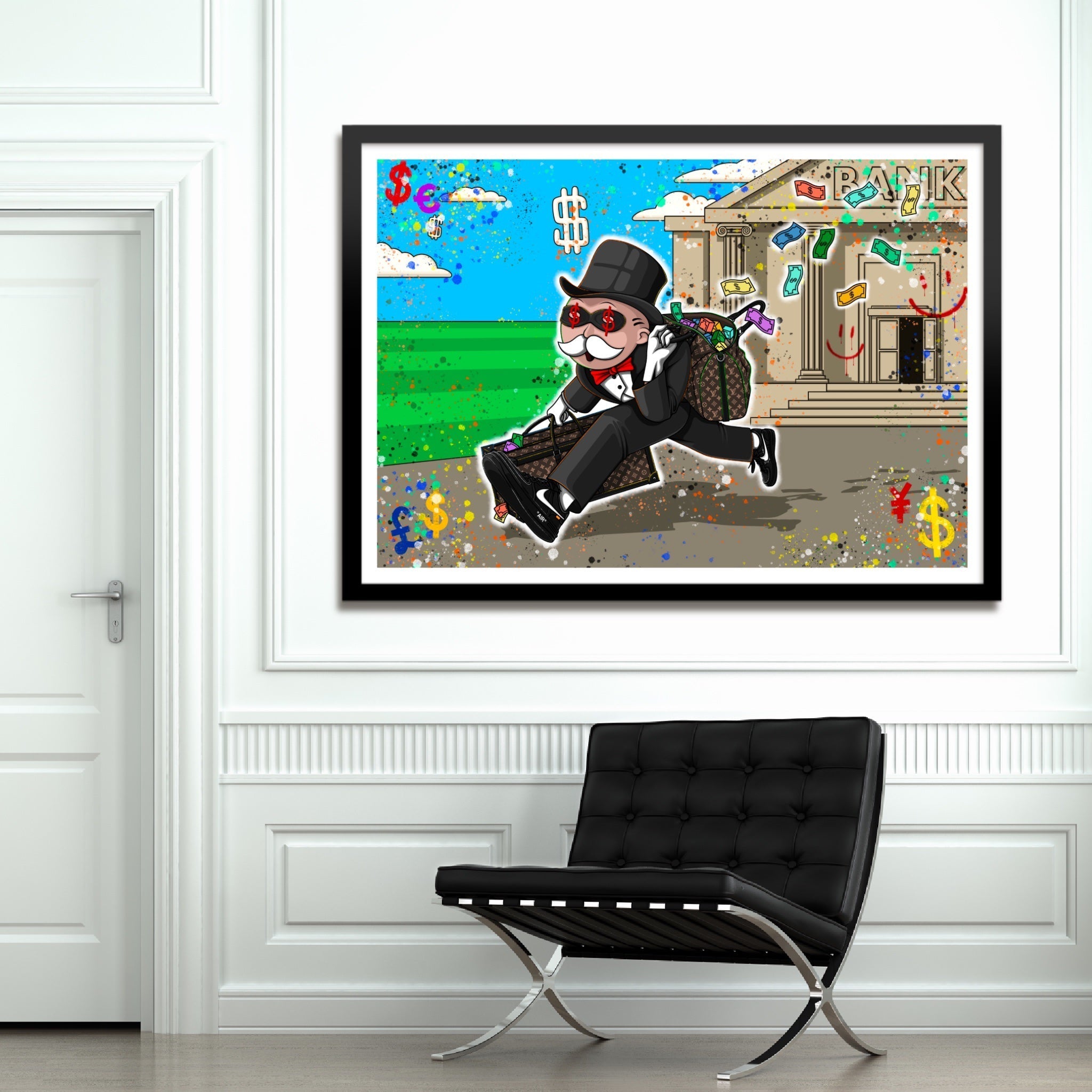 Bank Job Art Print